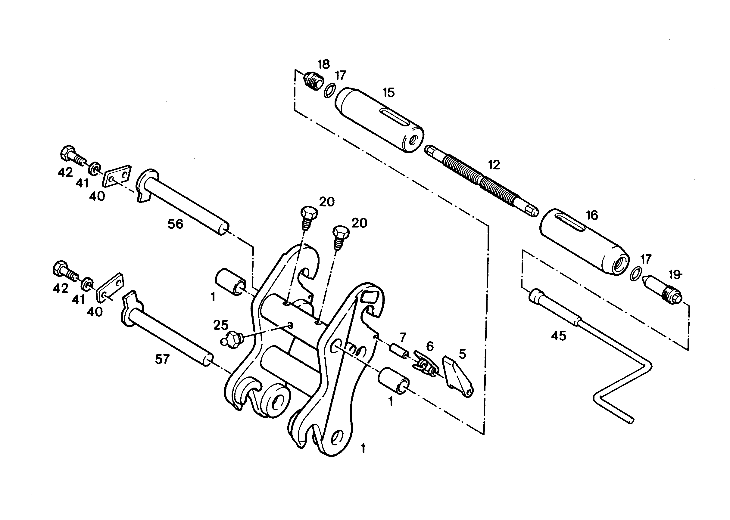 СТЕРЖЕНЬ РЕЗЬБОВОЙ M24X554X267 LINKS/RECHTS ZNPH 9246677 LIEBHERR