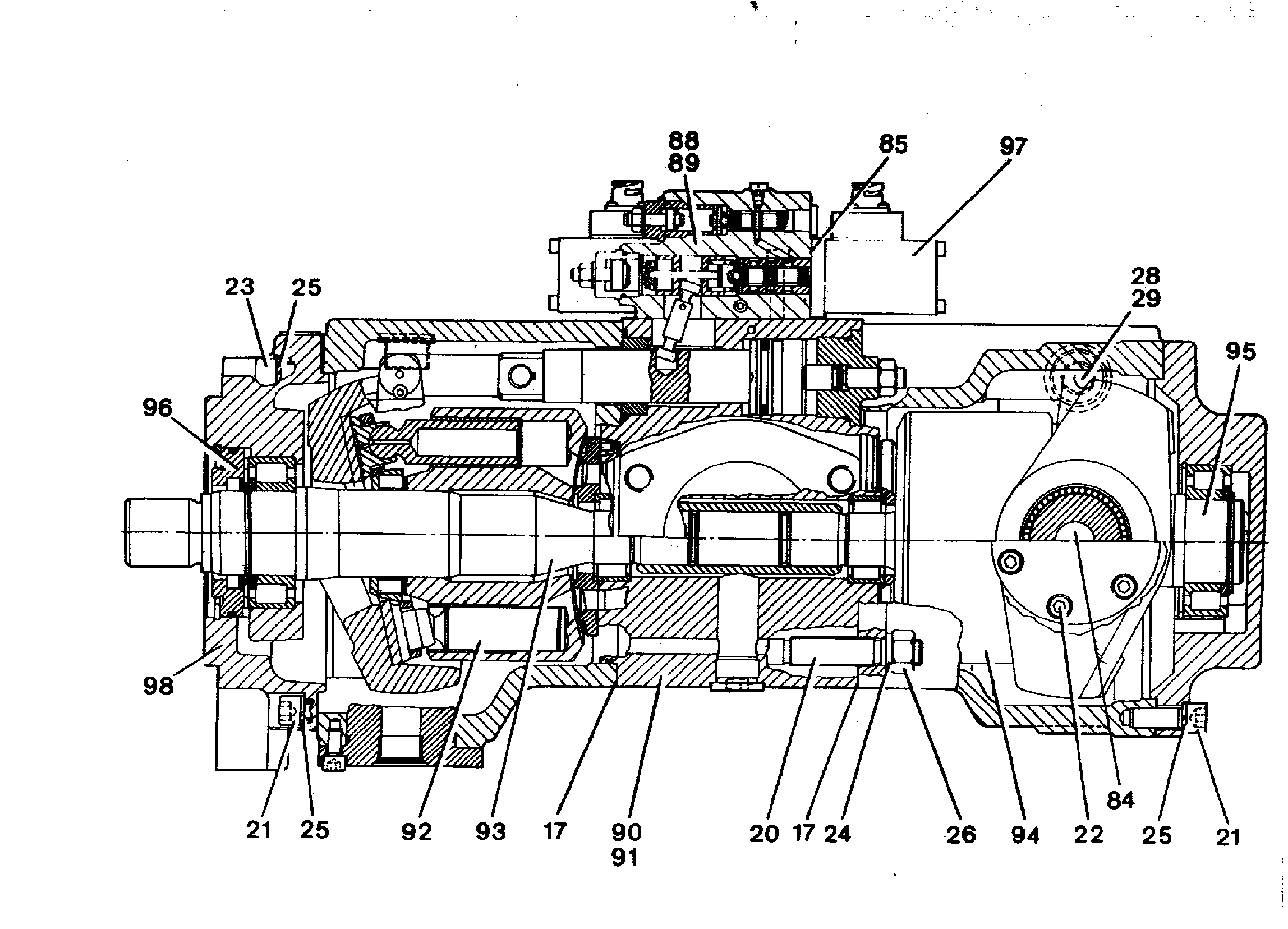 КОМПЛЕКТ УПЛОТНЕНИЙ КОРПУСА NG 140 9269750 LIEBHERR