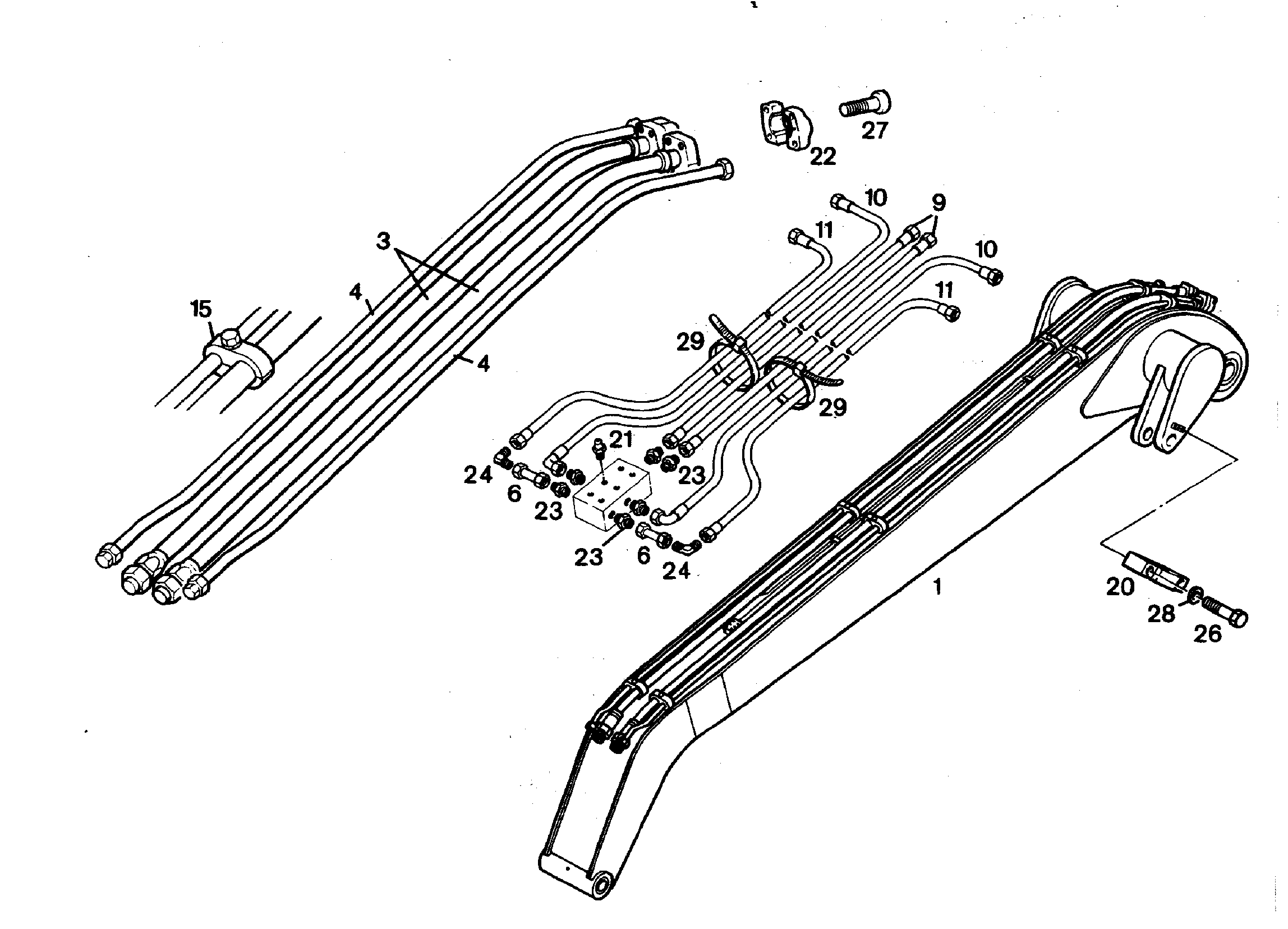 ПОЛУФЛАНЕЦ SAE 3/4' CODE 62 5002067 LIEBHERR