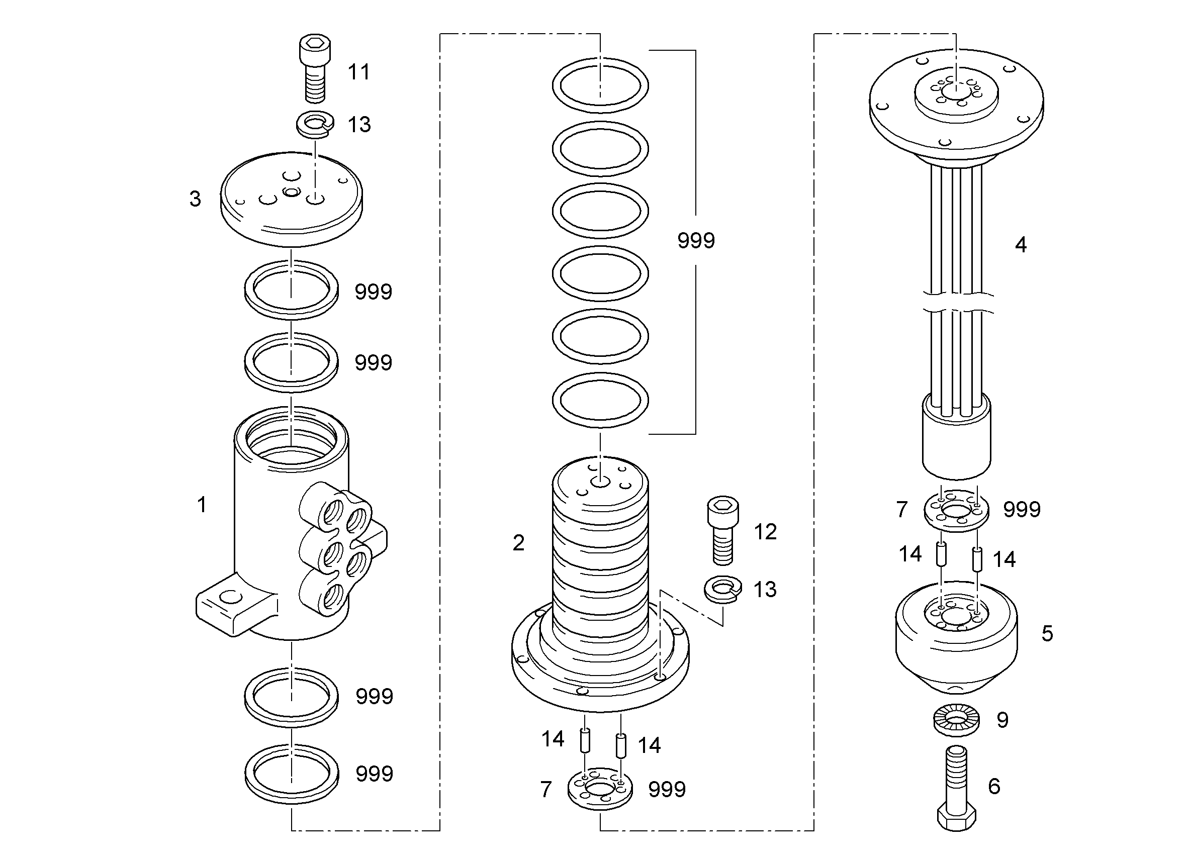 КОМПЛЕКТ УПЛ-Й КОЛЛЕКТОРА 7020603 LIEBHERR