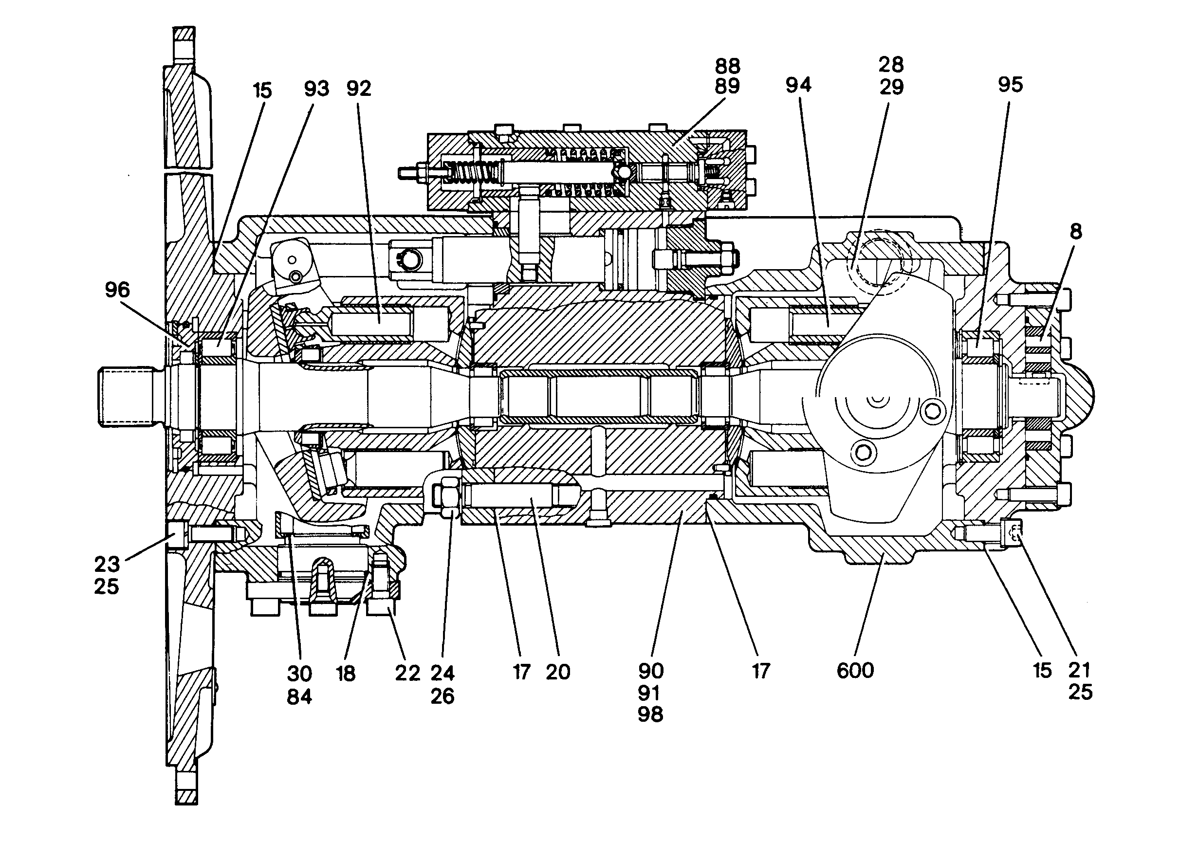РЕМКОМЛЕКТ,КОРПУС ПОДСОЕДИНЕНИ NG 075 9273368 LIEBHERR