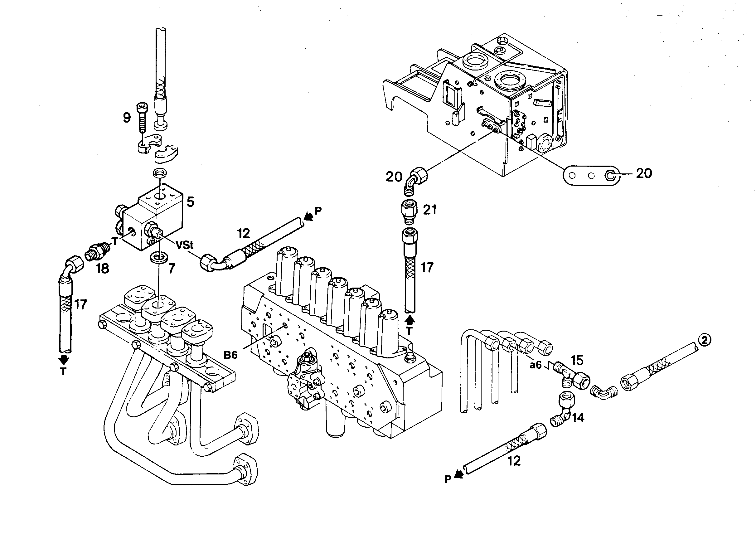 КЛАПАН ОБРАТНЫЙ 5008703 LIEBHERR
