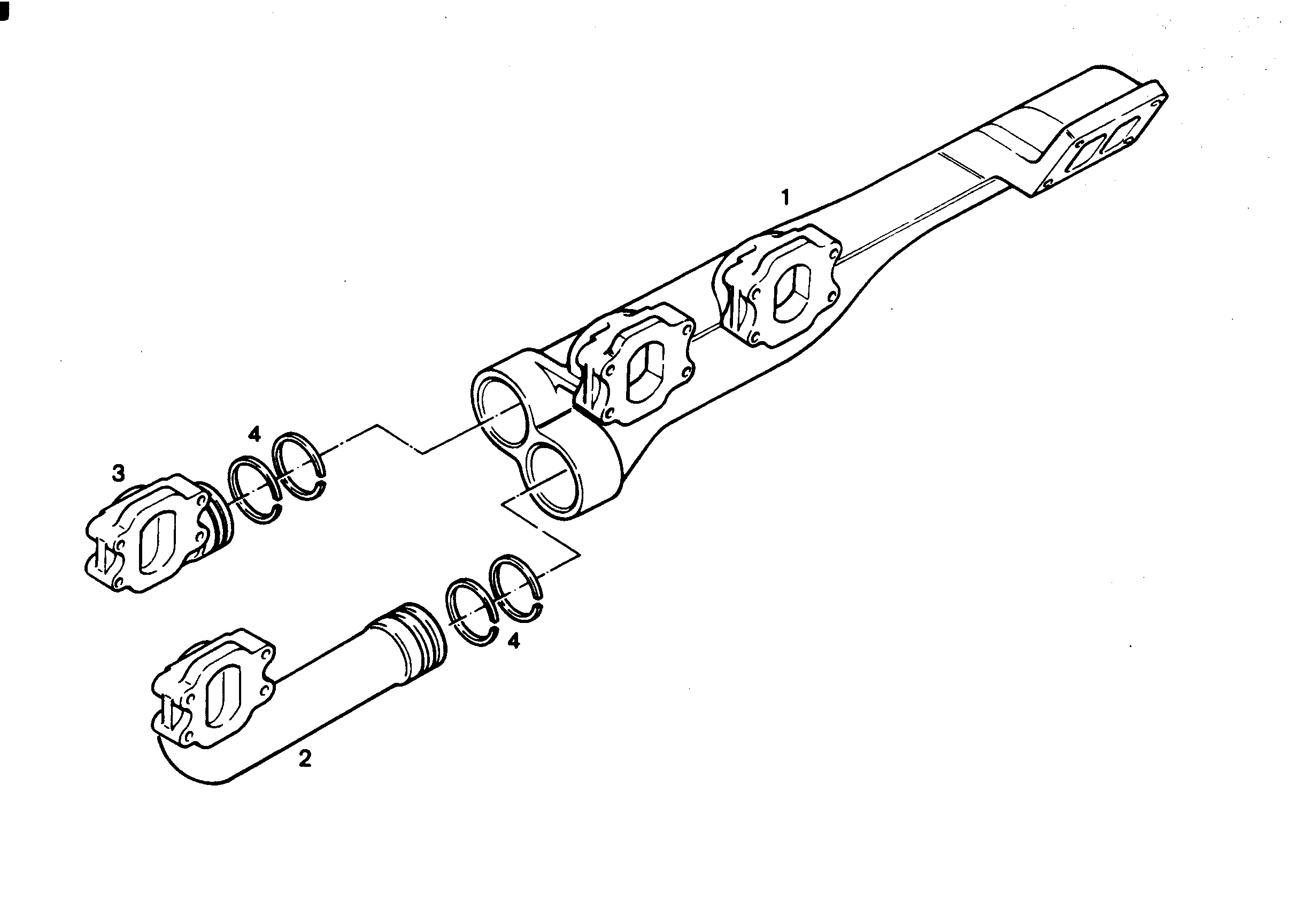 ПАТРУБОК ВЫХЛОПНОЙ 9278022 LIEBHERR