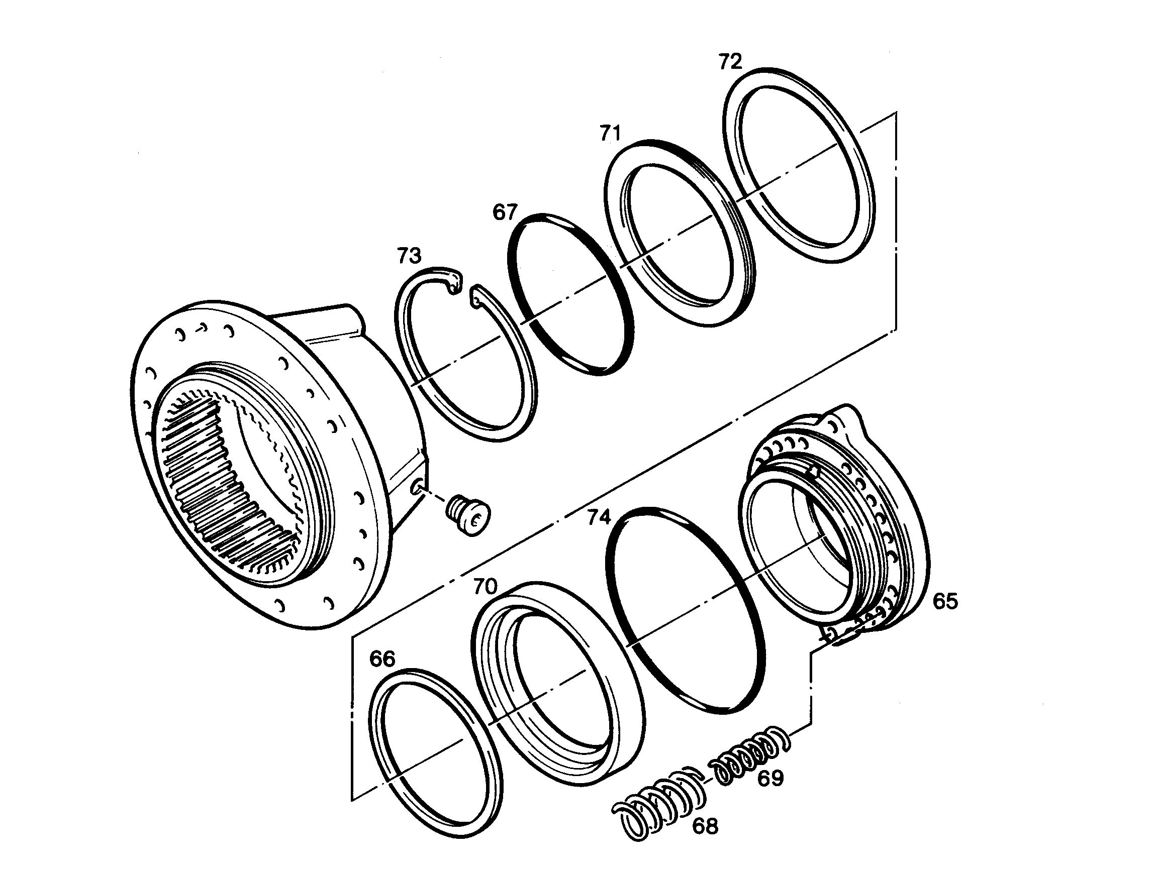 СТОПОРНОЕ КОЛЬЦО DIN 471 230 428010401 LIEBHERR