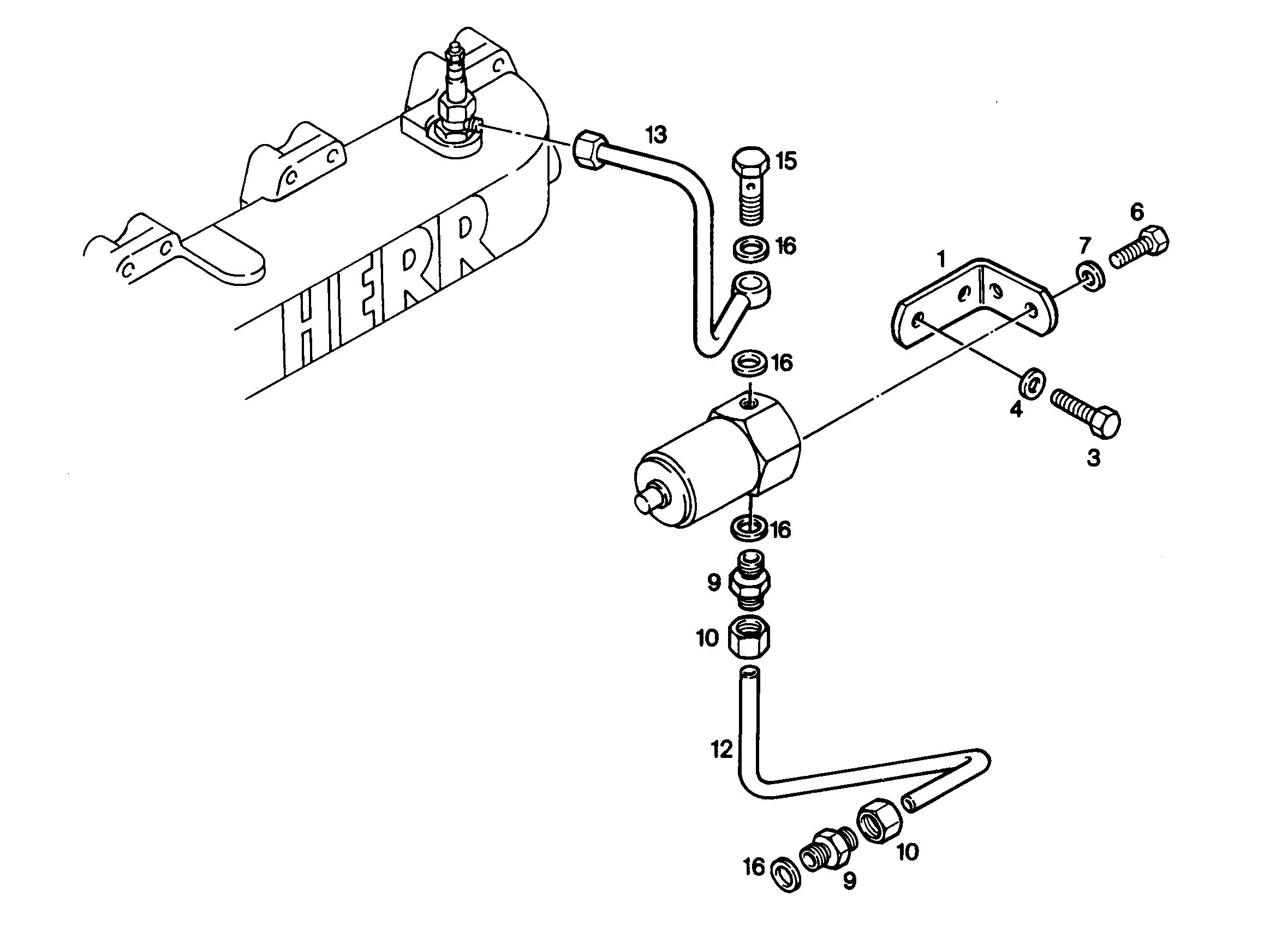 ТРУБА 9880743 LIEBHERR