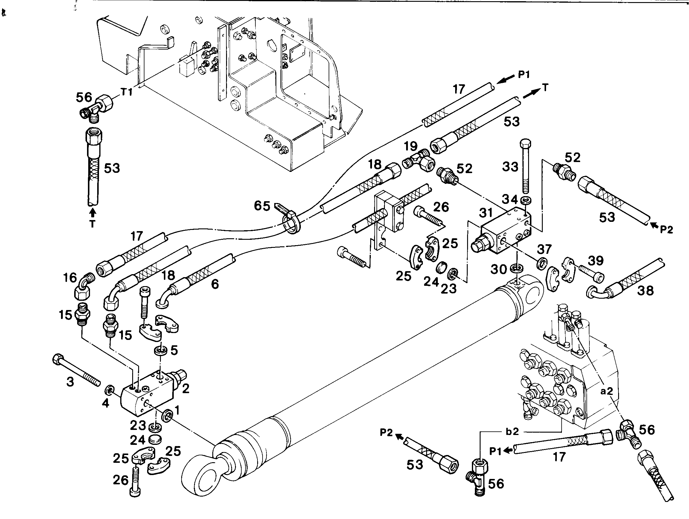КЛАПАН ПРЕДОХРАНИТЕЛЬНЫЙ 7020047 LIEBHERR