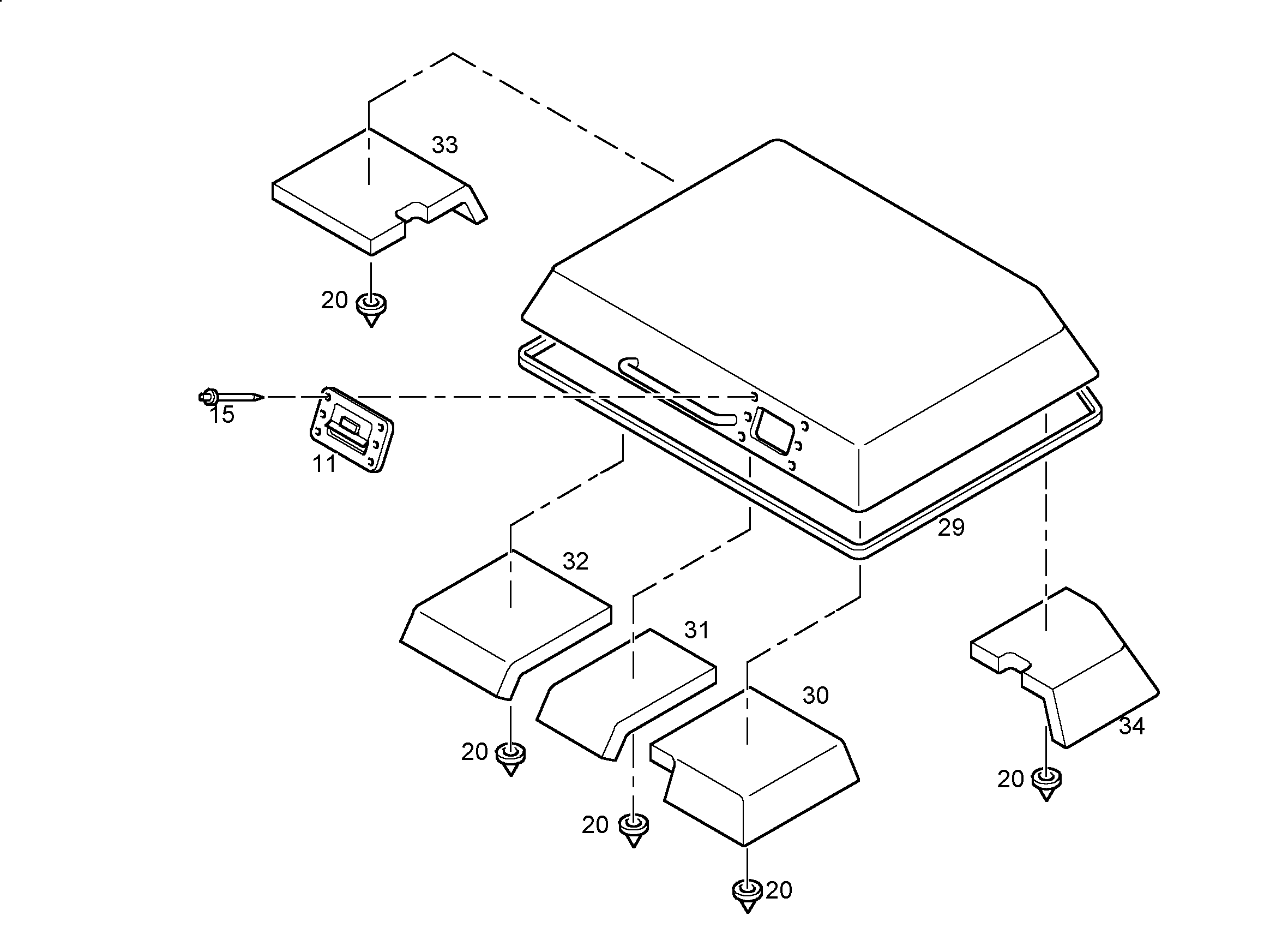 МАТ ИЗОЛЯЦИОННЫЙ 9202301 LIEBHERR