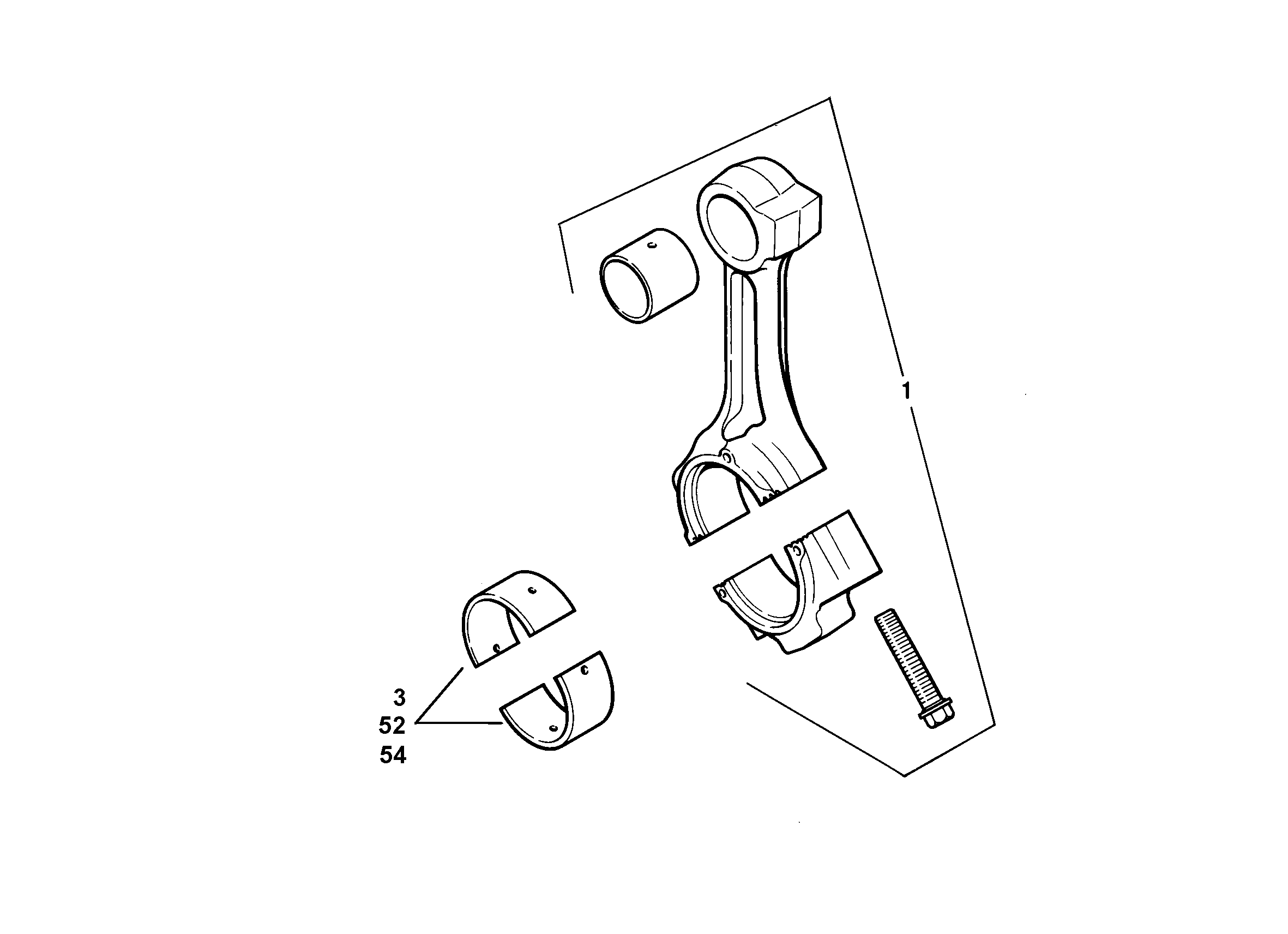 RS1 ПОДШИПНИК ШАТУНА D=96,75 L=27 9886941 LIEBHERR