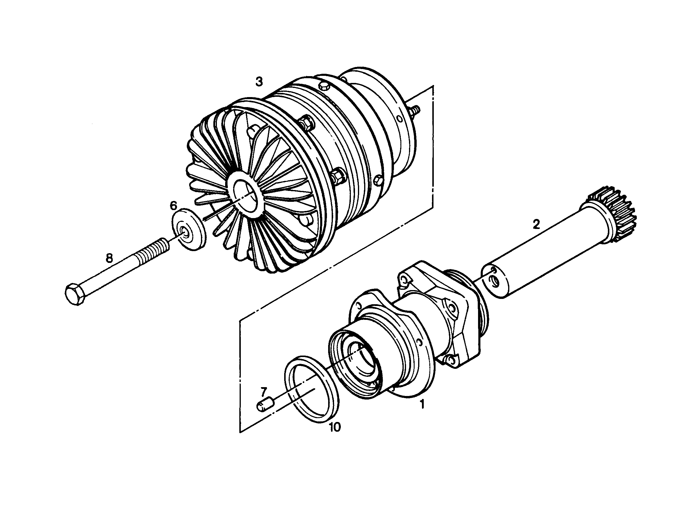 МУФТА ВЕНТИЛЯТОРА LA1.2.058-3 STUFIG 5700241 LIEBHERR