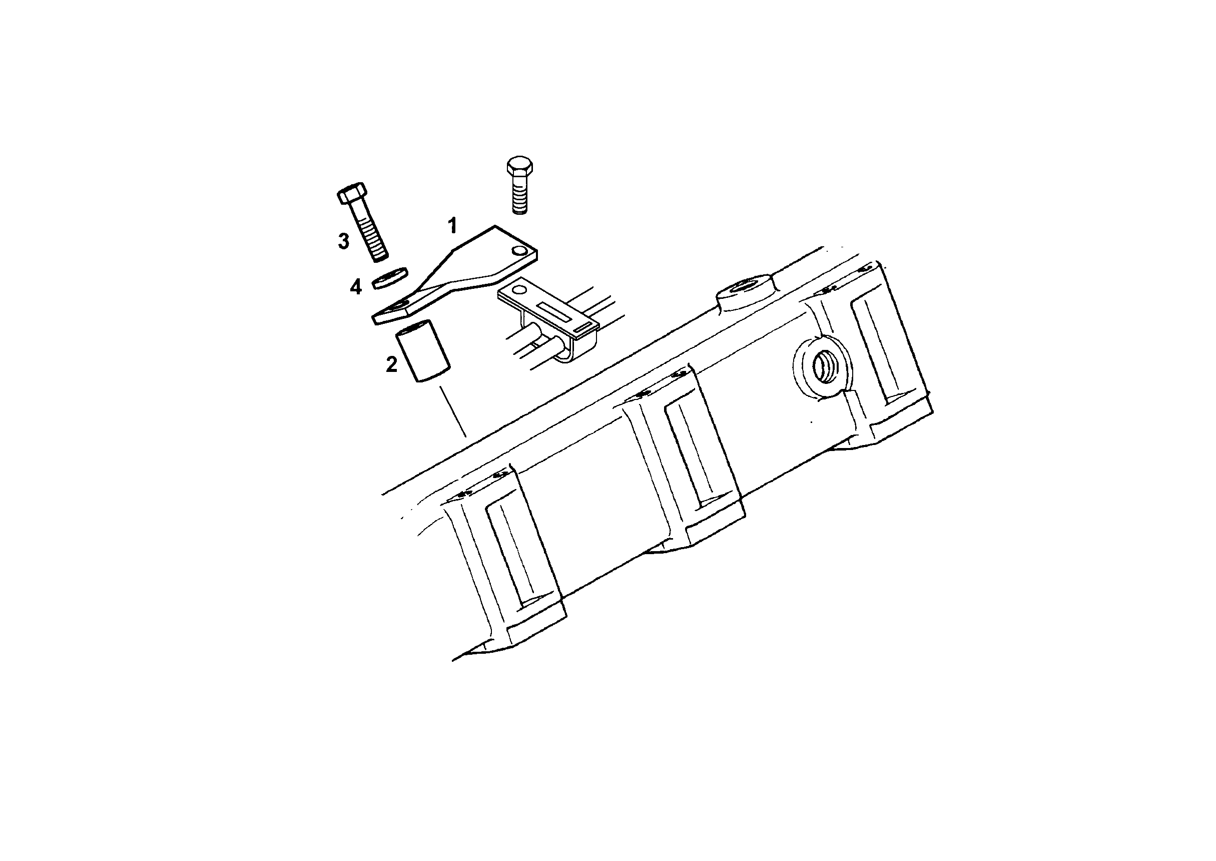 ГИЛЬЗА РАСПОРНАЯ 7X18X25 9885089 LIEBHERR