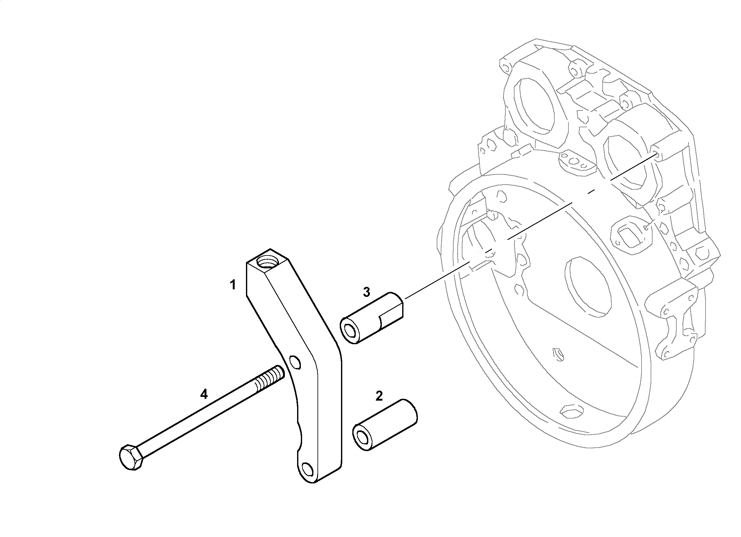 ГИЛЬЗА РАСПОРНАЯ 13X25X57 9882031 LIEBHERR