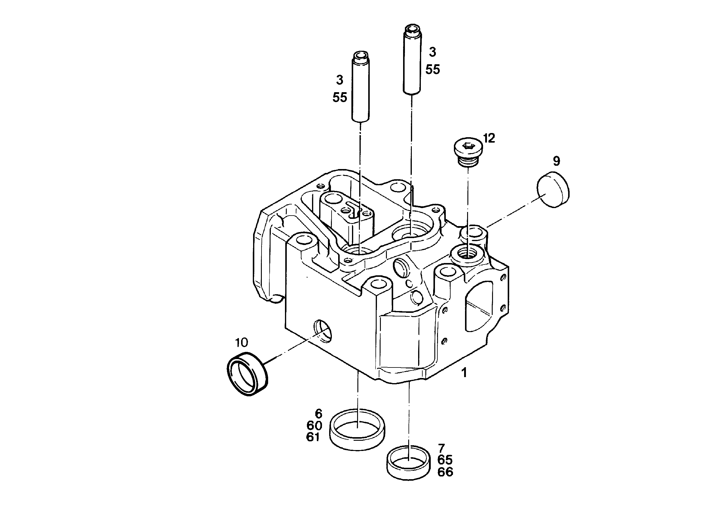 НАПРАВЛЯЮЩАЯ КЛАПАНА D=18,00 9274603 LIEBHERR
