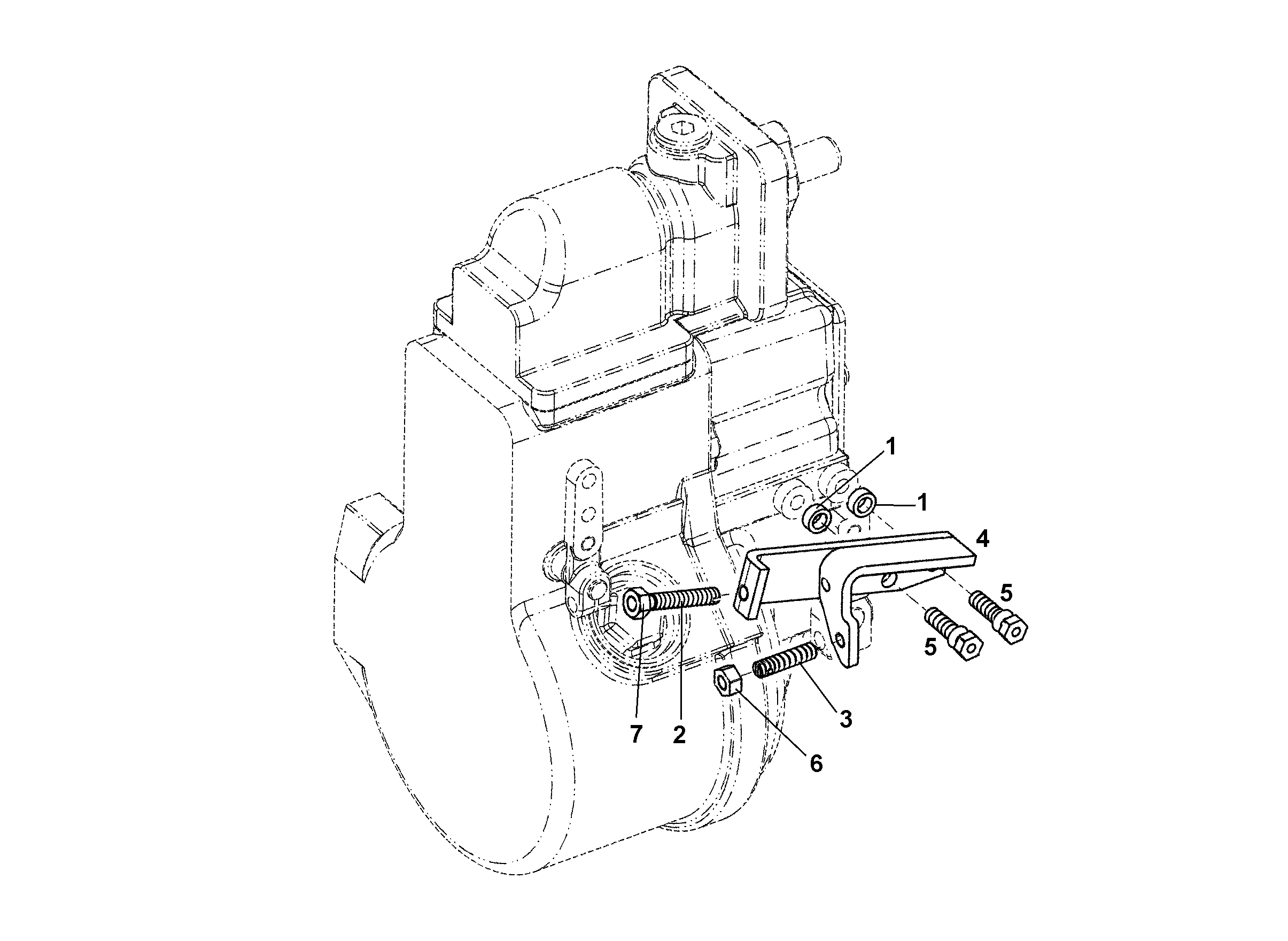 ГАЙКА M6 10002960 LIEBHERR