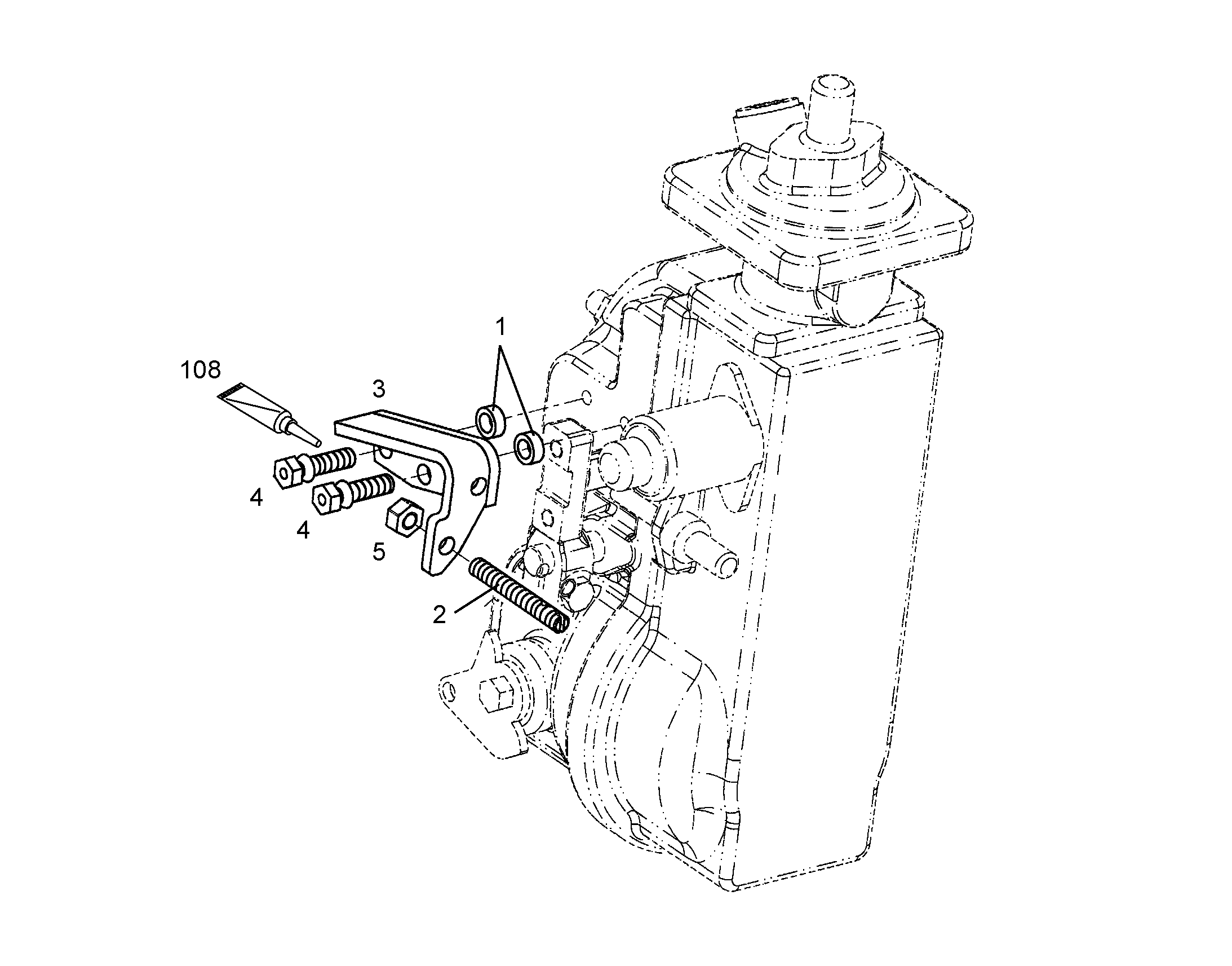 ВИНТ УПОРНЫЙ M6X1,5X45X3 S235JR Fe/Zn 5A 9073594 LIEBHERR