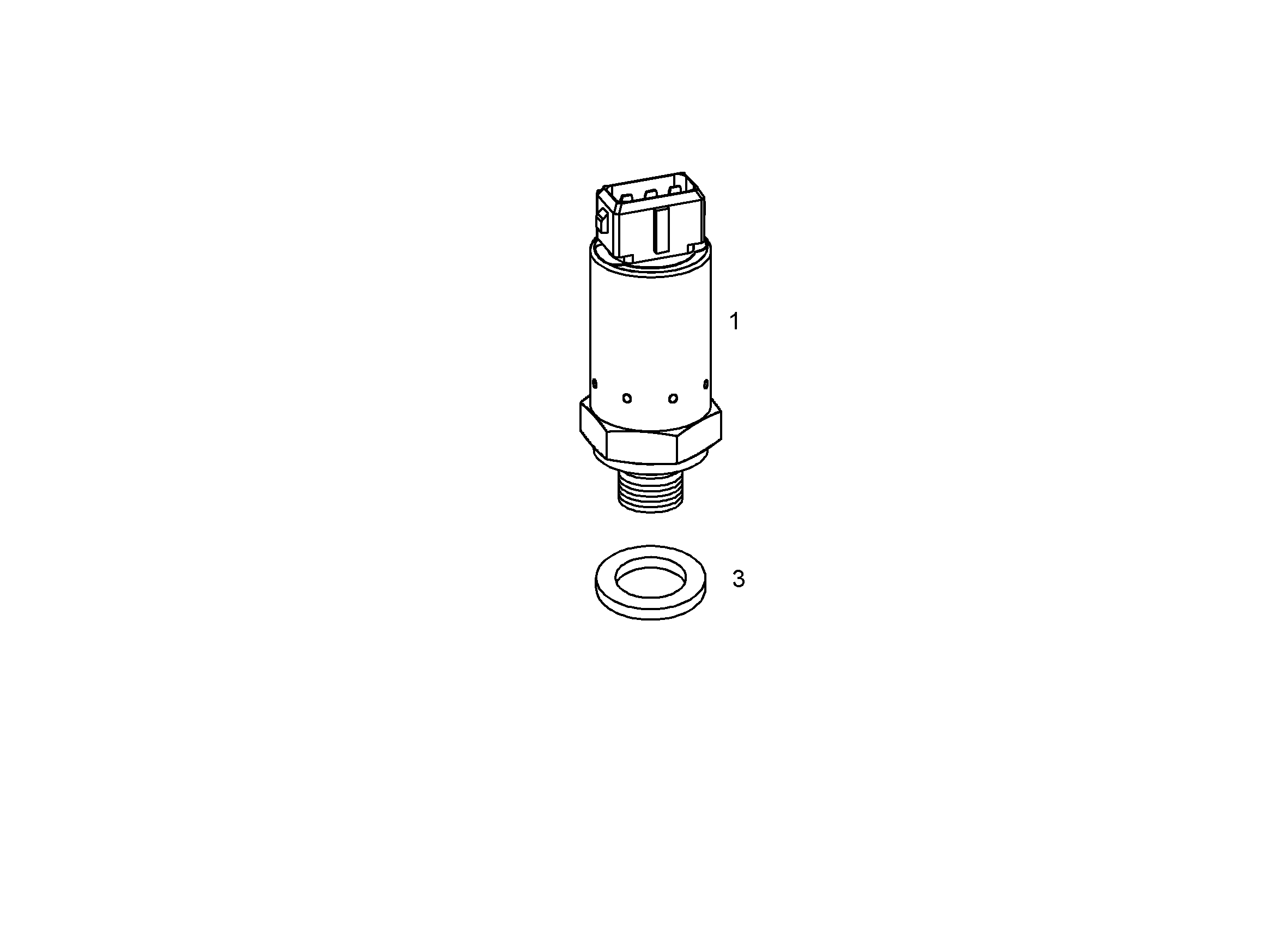ДАТЧИК ДАВЛЕНИЯ 0-10bar 6290153 LIEBHERR