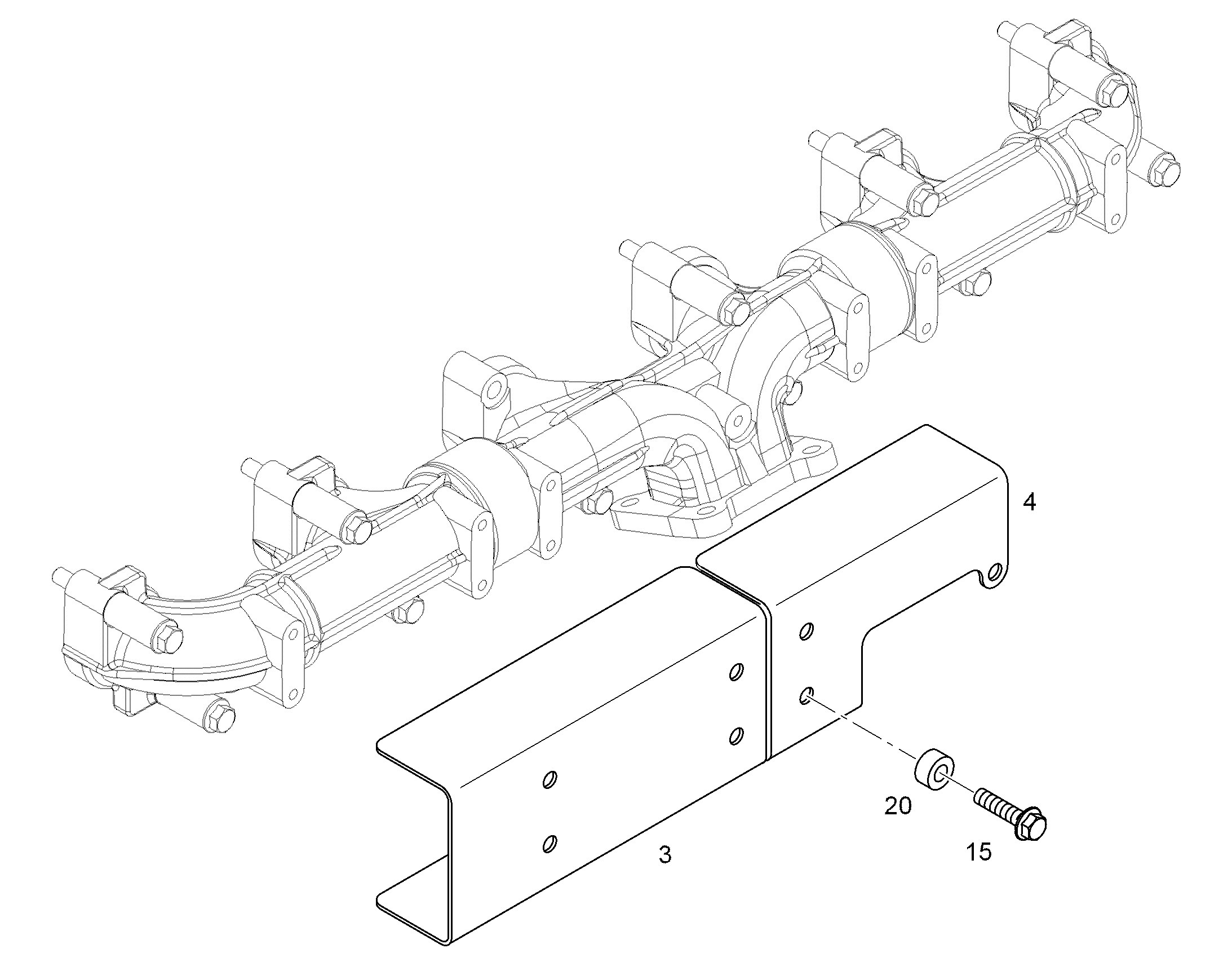 ЛИСТ ТЕРМОЗАЩИТНЫЙ 10115717 LIEBHERR