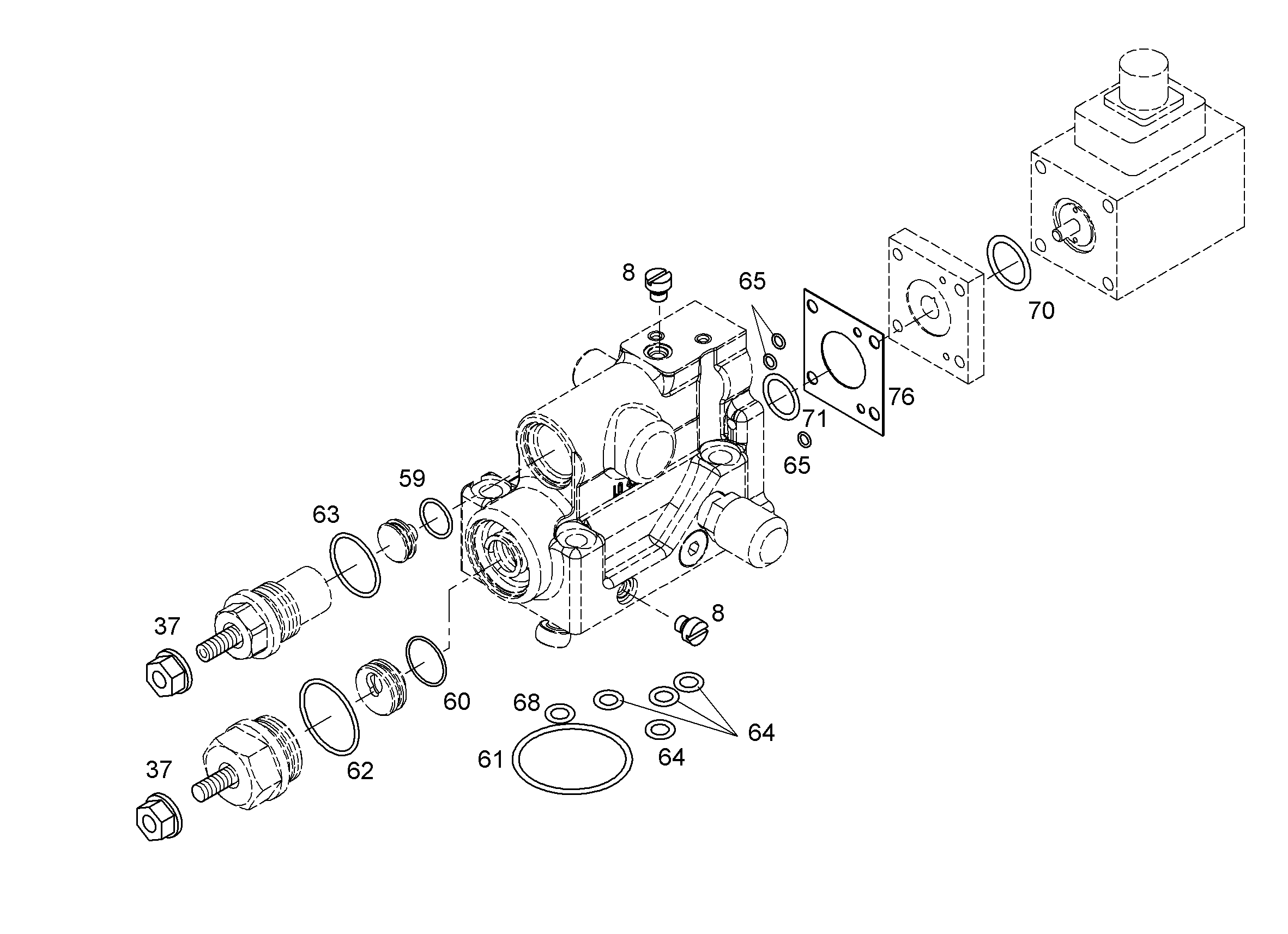 УПЛОТНИТЕЛЬНОЕ КОЛЬЦО ISO 3601-1 12,42X1,78 7381454 LIEBHERR