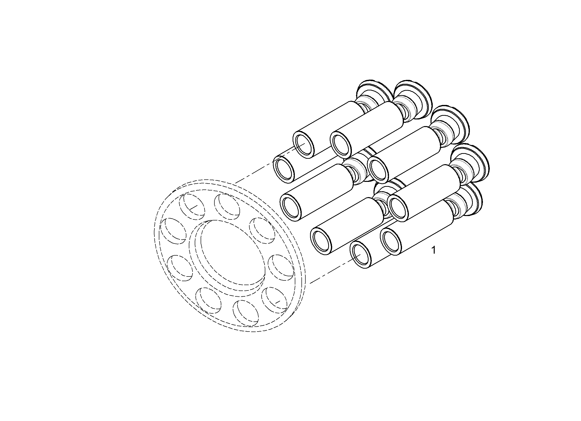 ПОРШЕНЬ С ПОЛЗУН NG 100 9072692 LIEBHERR