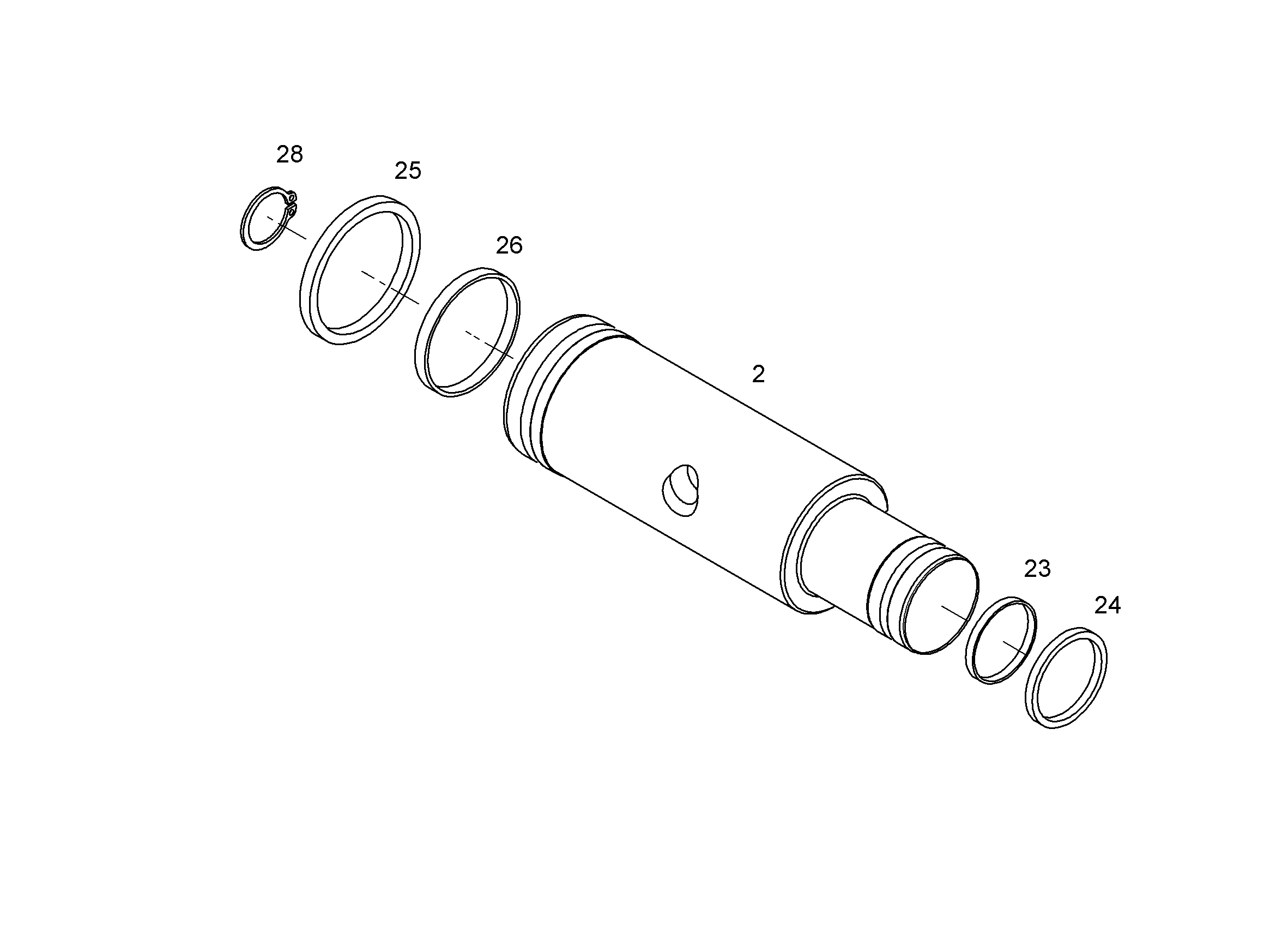 СКОЛЬЗЯЩЕЕ УПЛОТНИТ. КОЛЬЦО 52X41X4,2 7380982 LIEBHERR