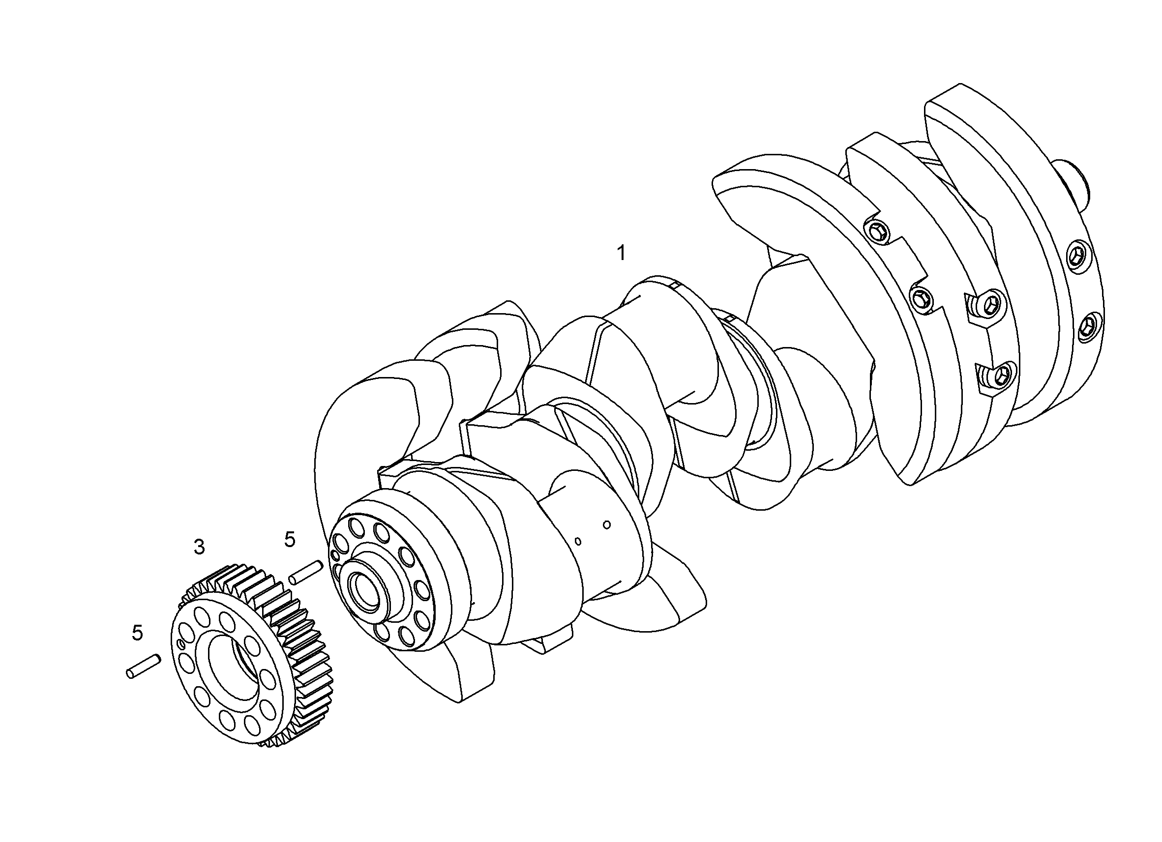 ШТИФТ ЦИЛИНДРИЧЕСКИЙ 8H8X35 10043789 LIEBHERR