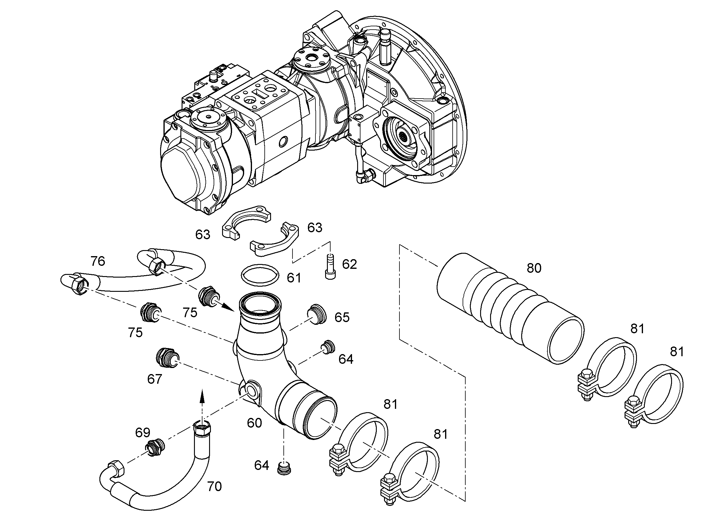 ЗАГЛУШКА РЕЗЬБОВАЯ M42X2 ED-NBR 10137320 LIEBHERR