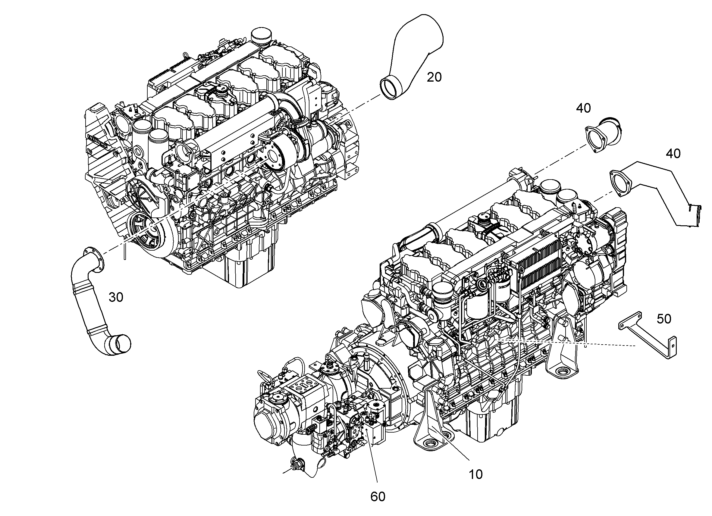 ОПОРЫ ДВИГАТЕЛЯ 10117710 LIEBHERR