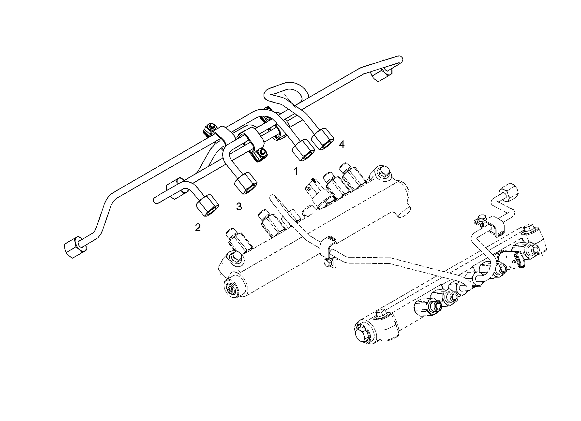 ТРУБОПРОВОД ВПРЫСКИВАНИЯ 10117059 LIEBHERR