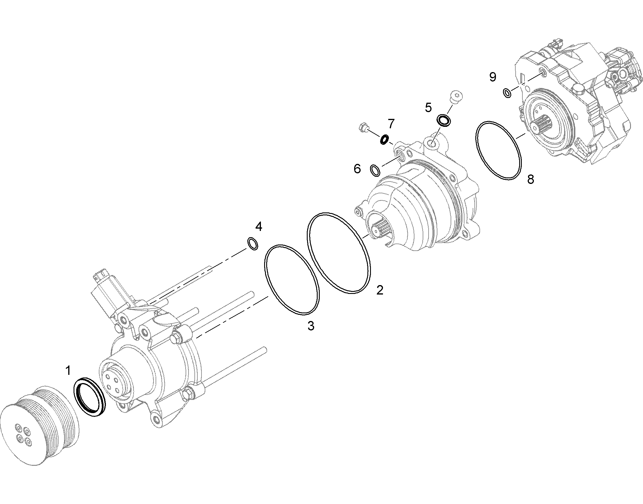 УПЛОТНИТЕЛЬНОЕ КОЛЬЦО AEHNL.ISO 3601-1 18X2 10003192 LIEBHERR