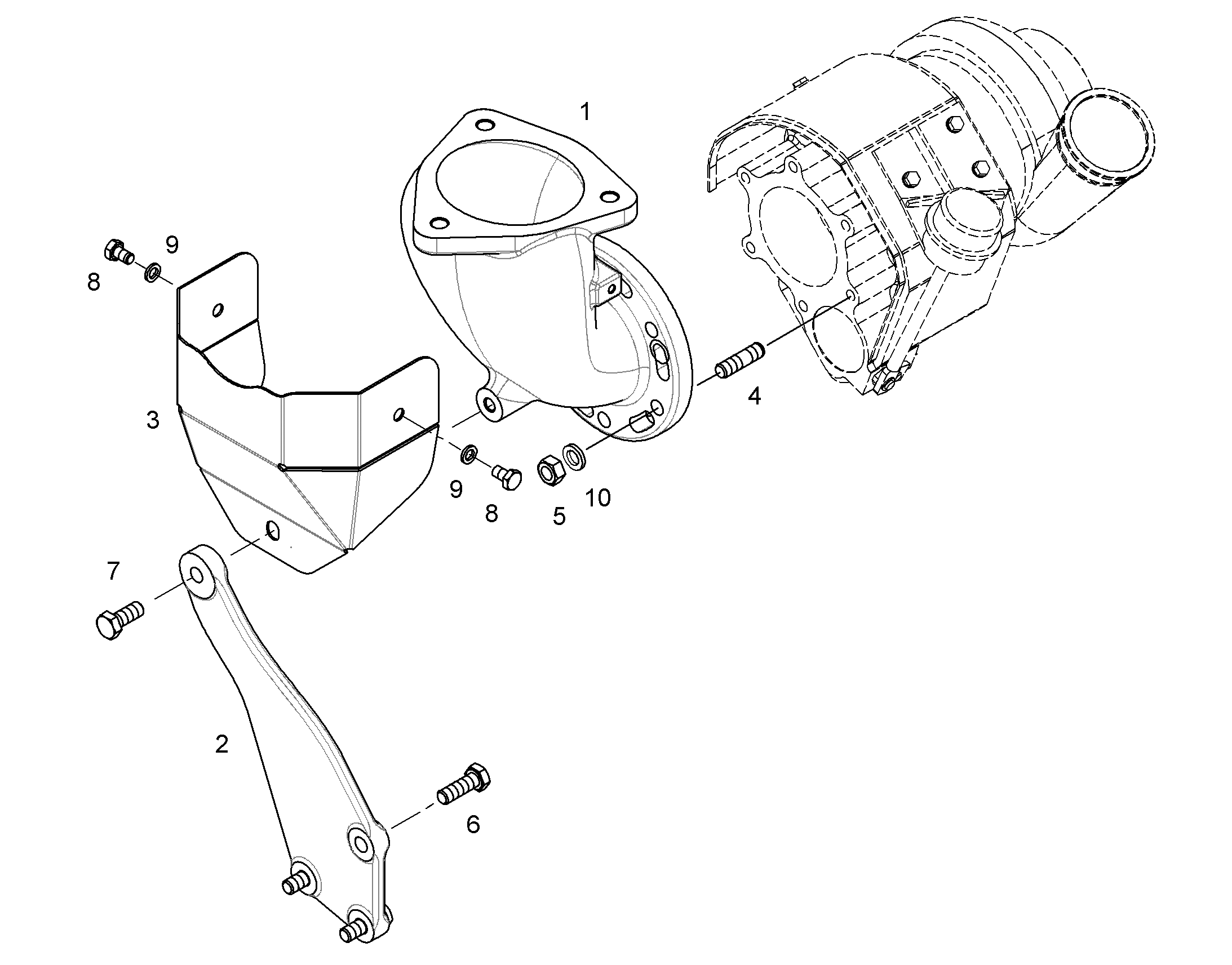 ДЕРЖАТЕЛЬ 11442759 LIEBHERR