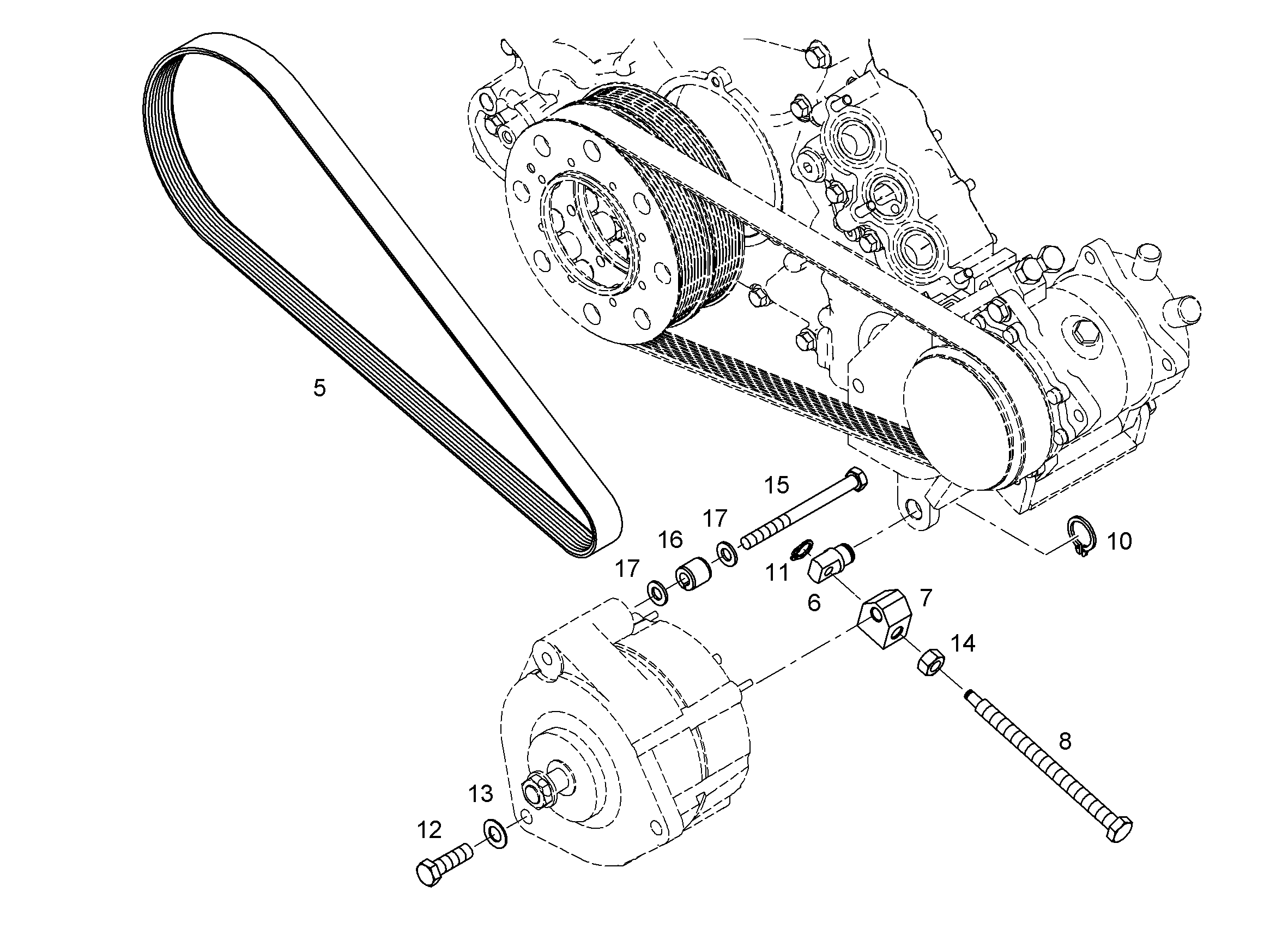 СТОПОРНОЕ КОЛЬЦО DIN 471 8 4280002 LIEBHERR
