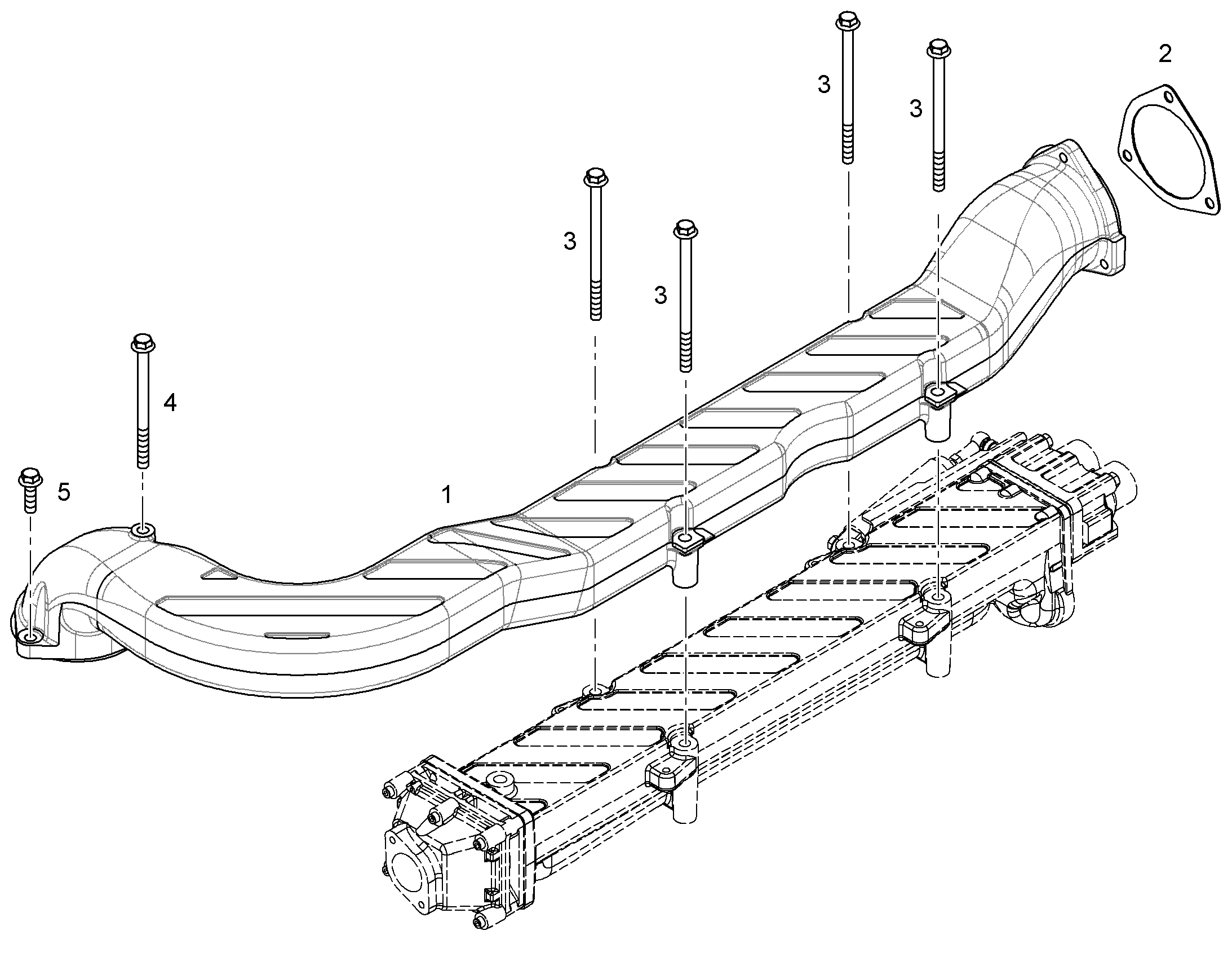БОЛТ С ШЕСТИГРАННОЙ ГОЛОВКОЙ DIN 6921 M10X140 10.9 A3C 10035582 LIEBHERR