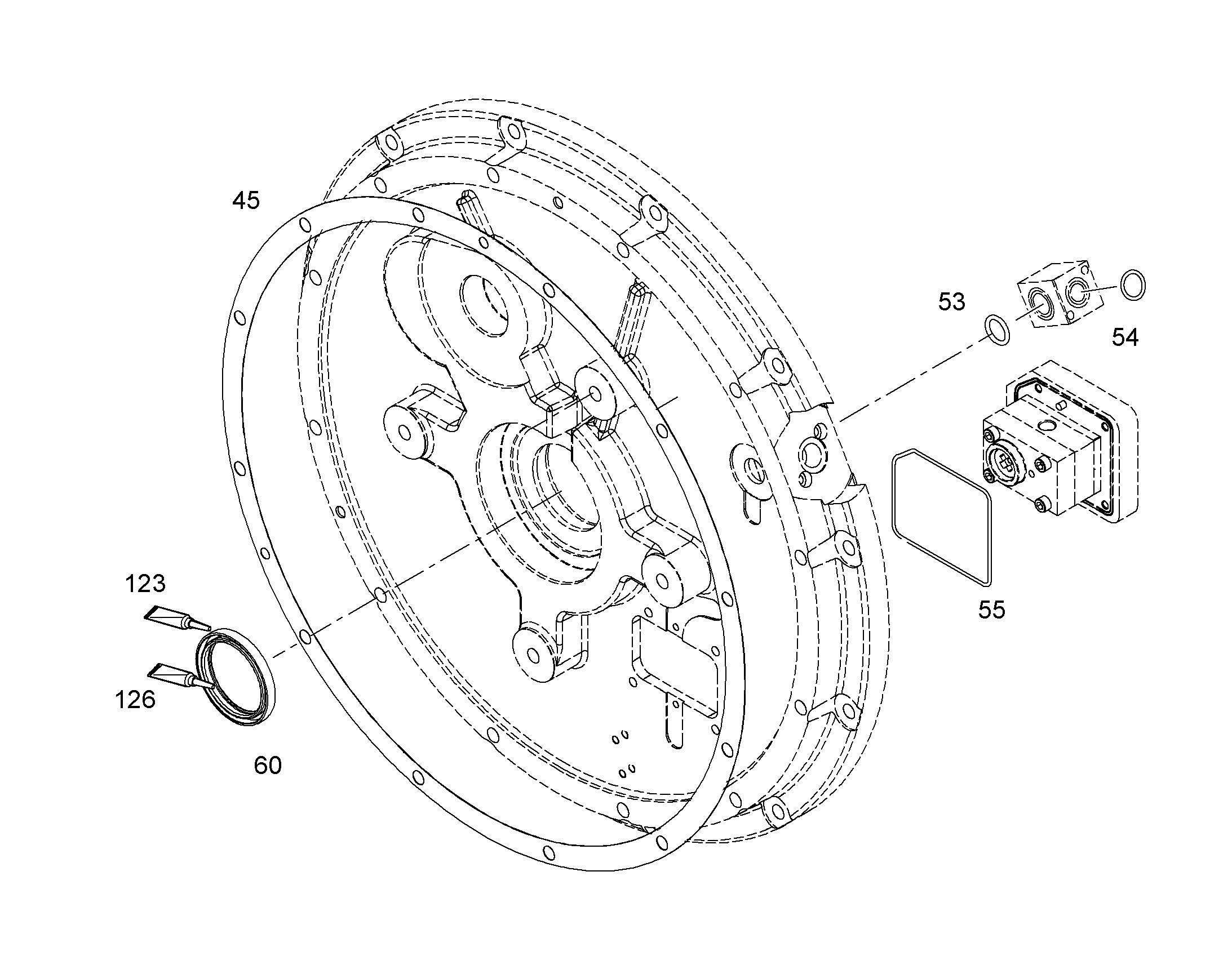УПЛОТНИТЕЛЬНОЕ КОЛЬЦО ISO 3601-1 18,77X1,78 7381005 LIEBHERR