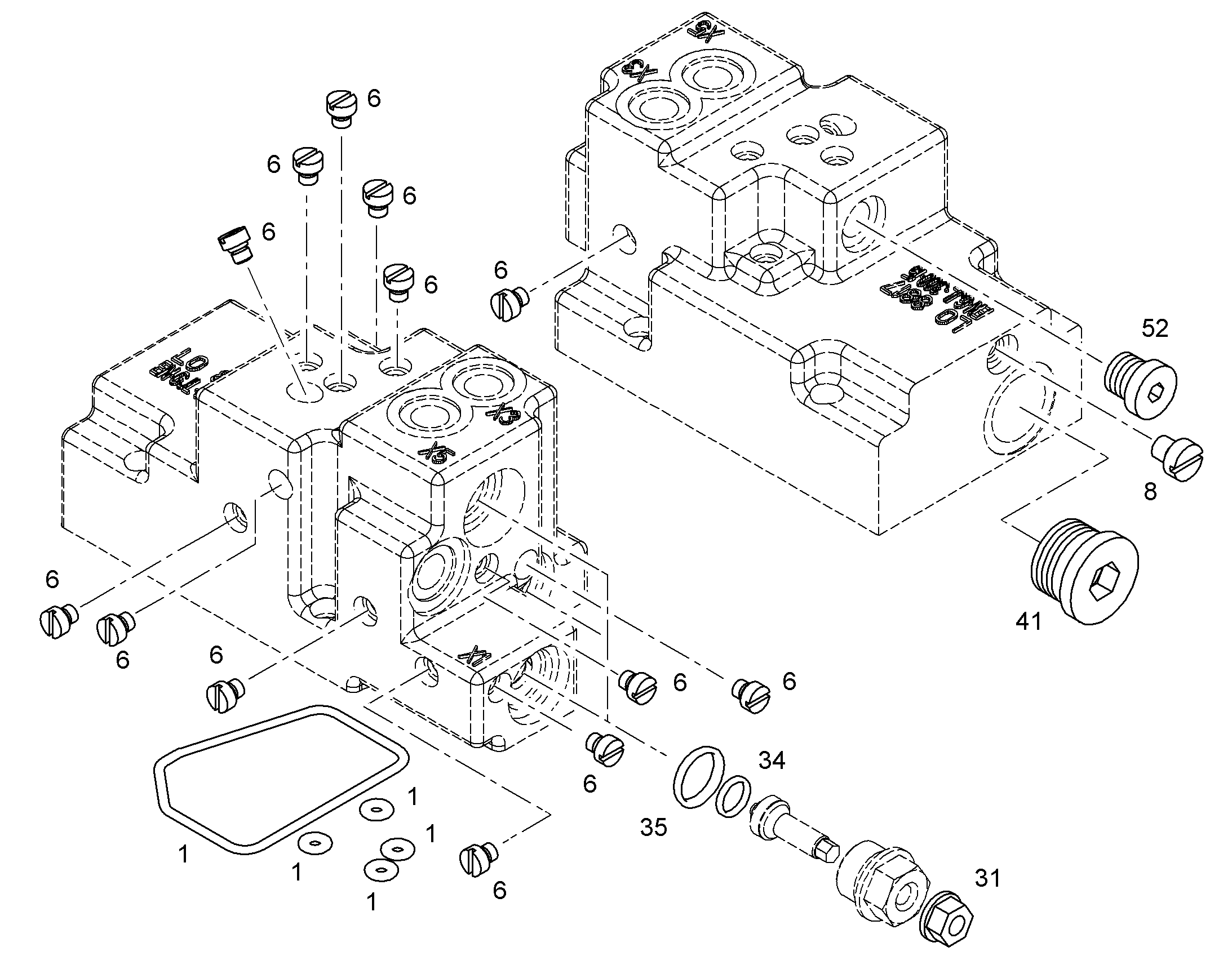 ГАЙКА УПЛОТНИТЕЛЬНАЯ M8X1 7381745 LIEBHERR