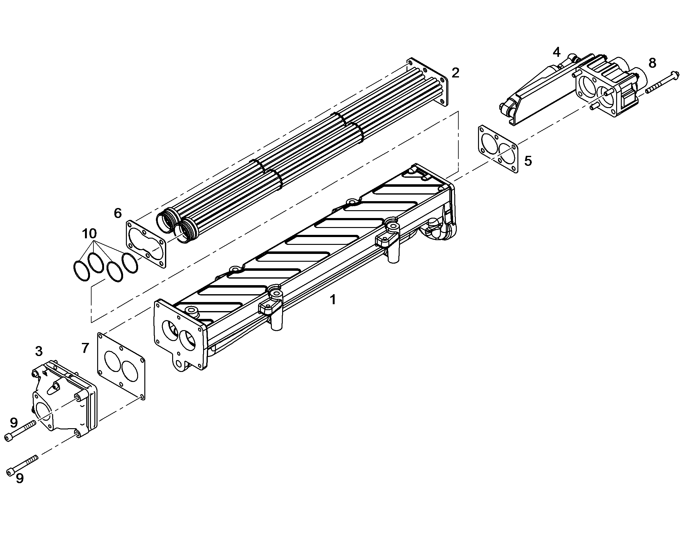 ОТКИДНАЯ КРЫШКА ЛЮКА 10123282 LIEBHERR