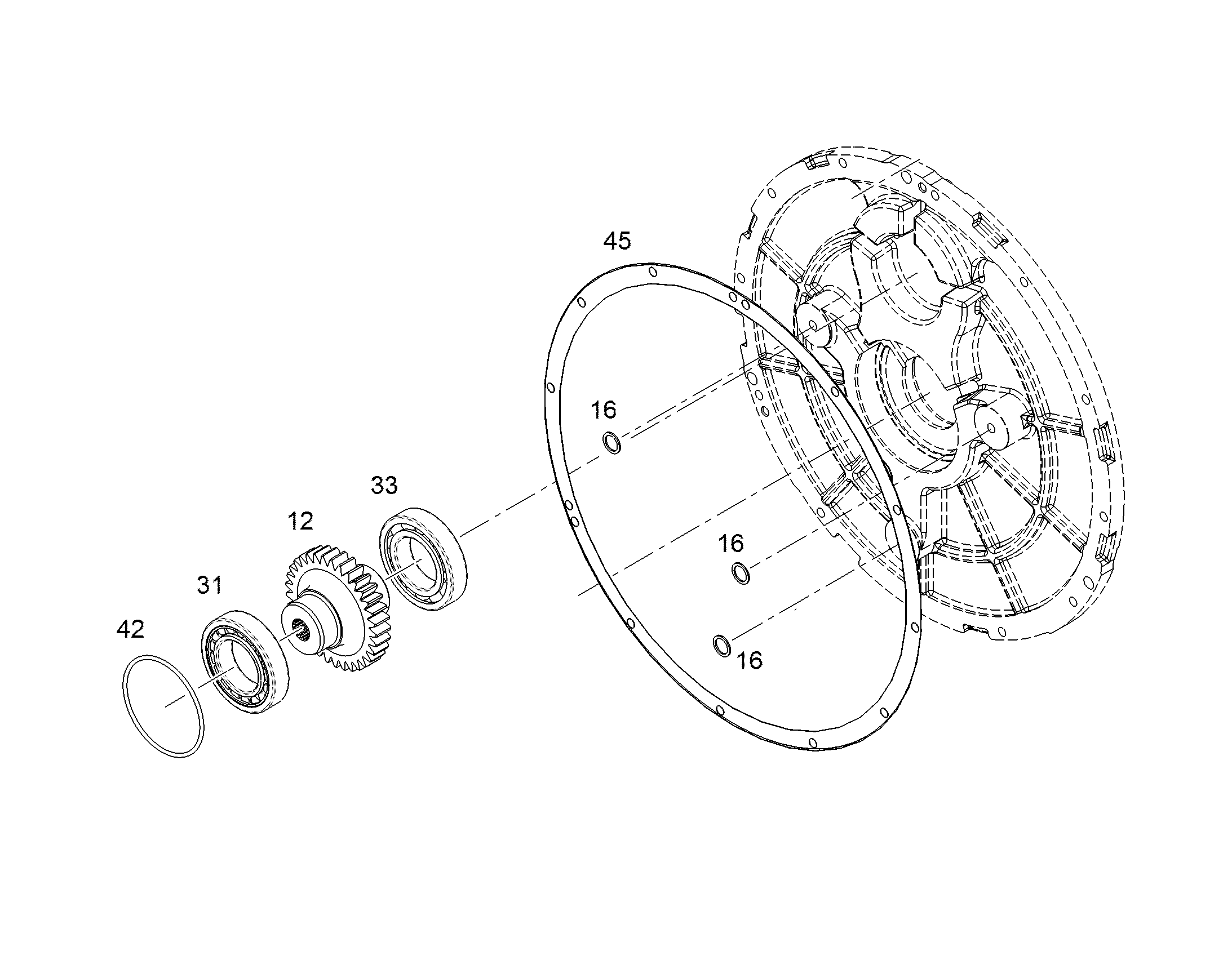 ШАРИКОПОДШИПНИК РАДИАЛЬНЫЙ -6211C3 55X100X21 7451514 LIEBHERR