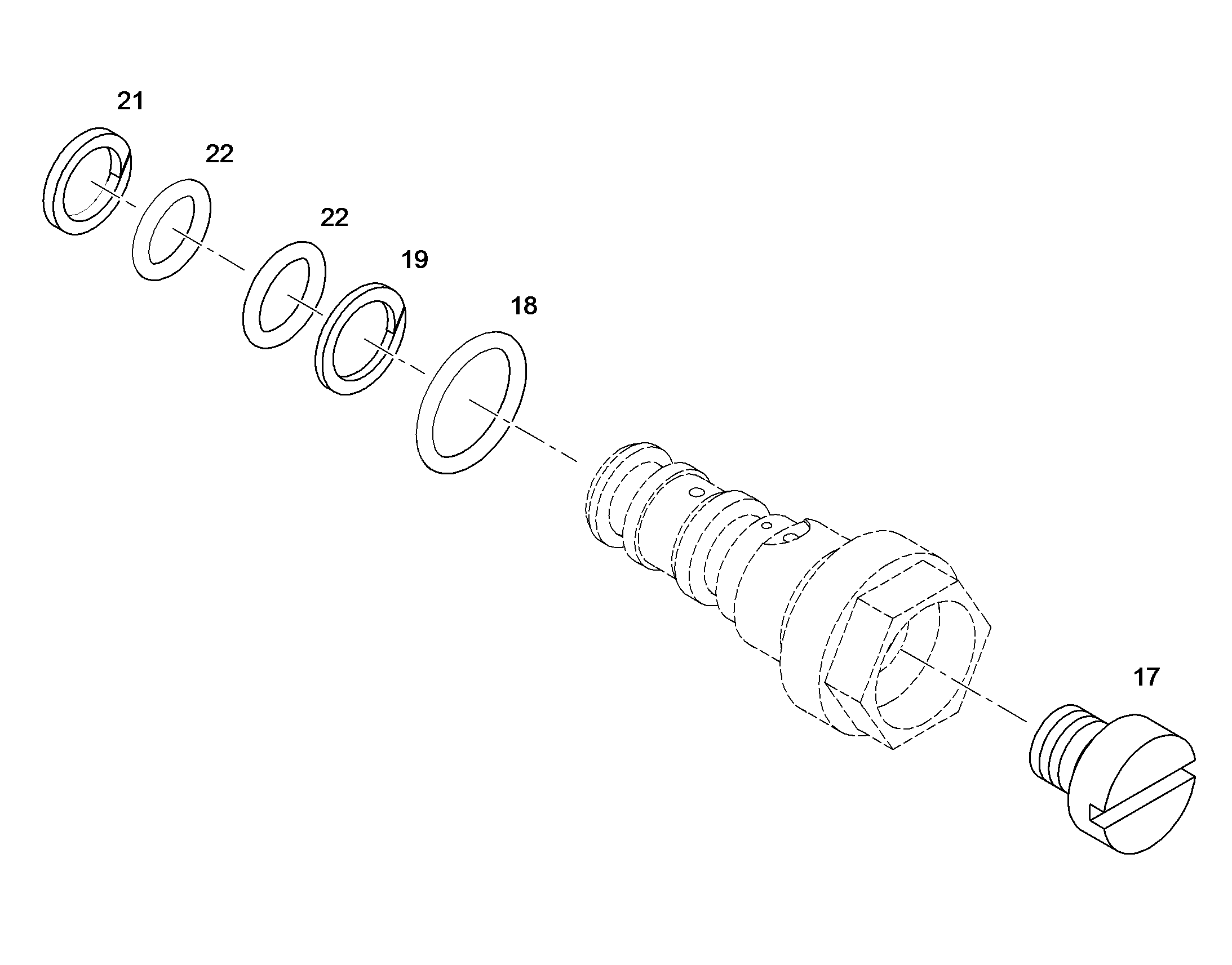КОЛЬЦО ЗАКРЫТОЕ ОПОРНОЕ 8,1/11X1,4 7380859 LIEBHERR