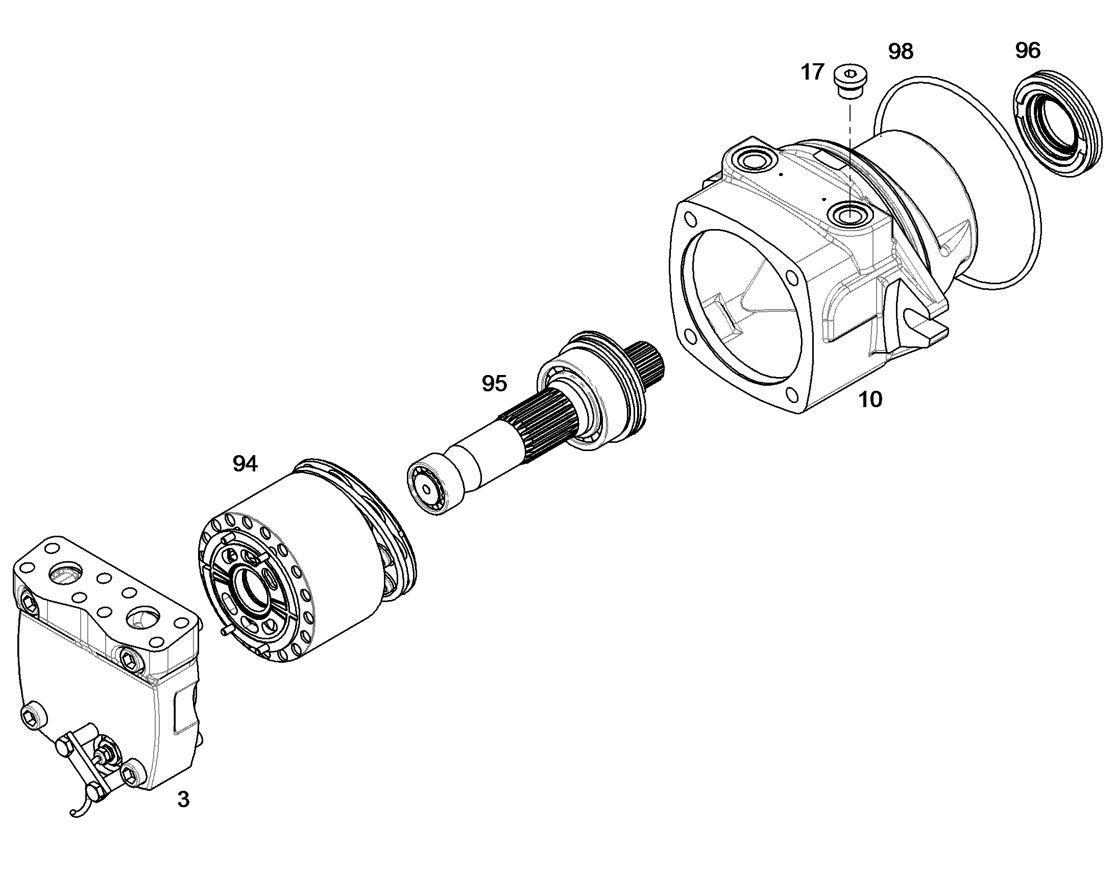 ПЛИТА СОЕДИНИТЕЛЬНАЯ NG 064 10120378 LIEBHERR