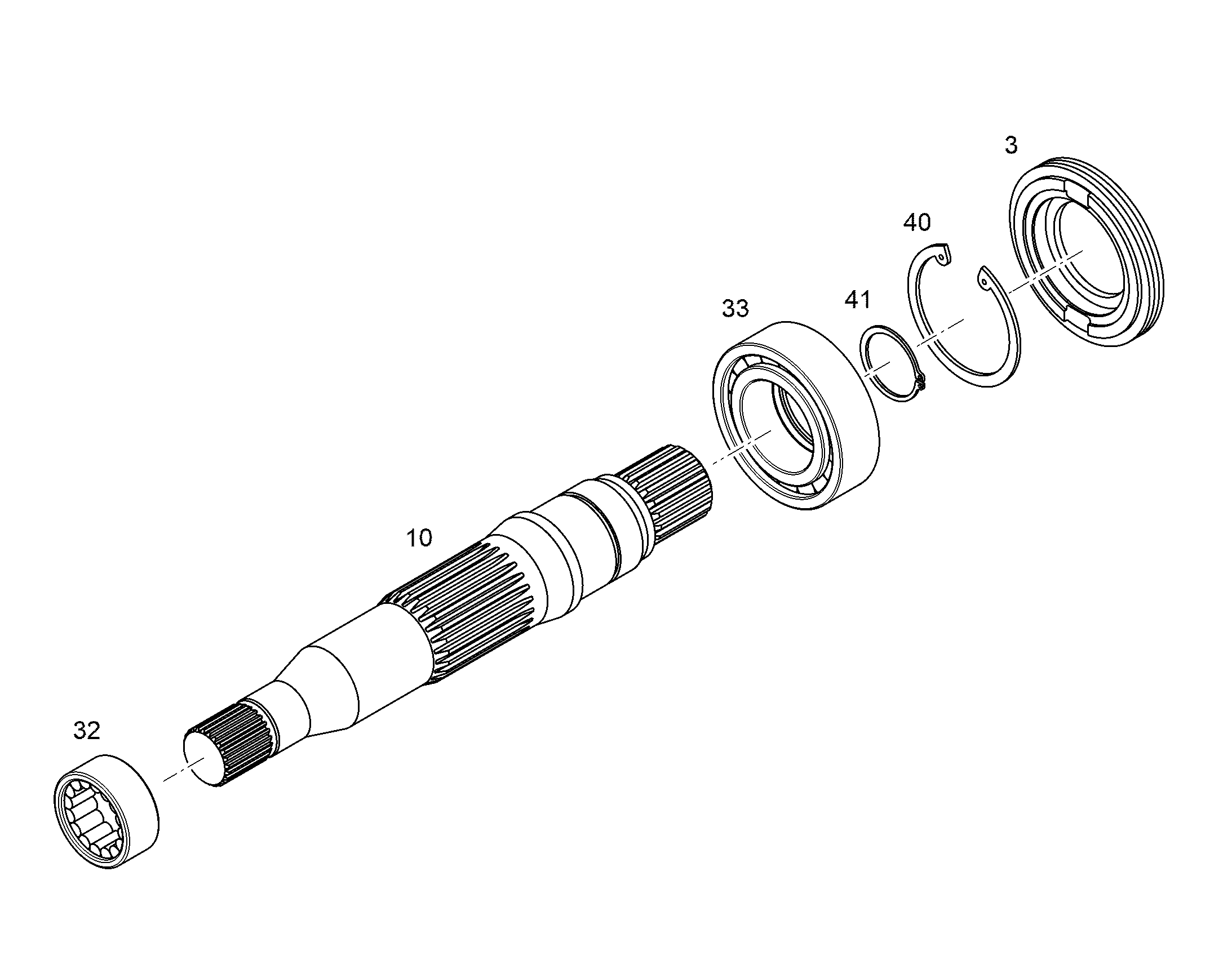 ЗАПОРНОЕ КОЛЬЦО ПРЕДСОБР NG 125-150 12879639 LIEBHERR