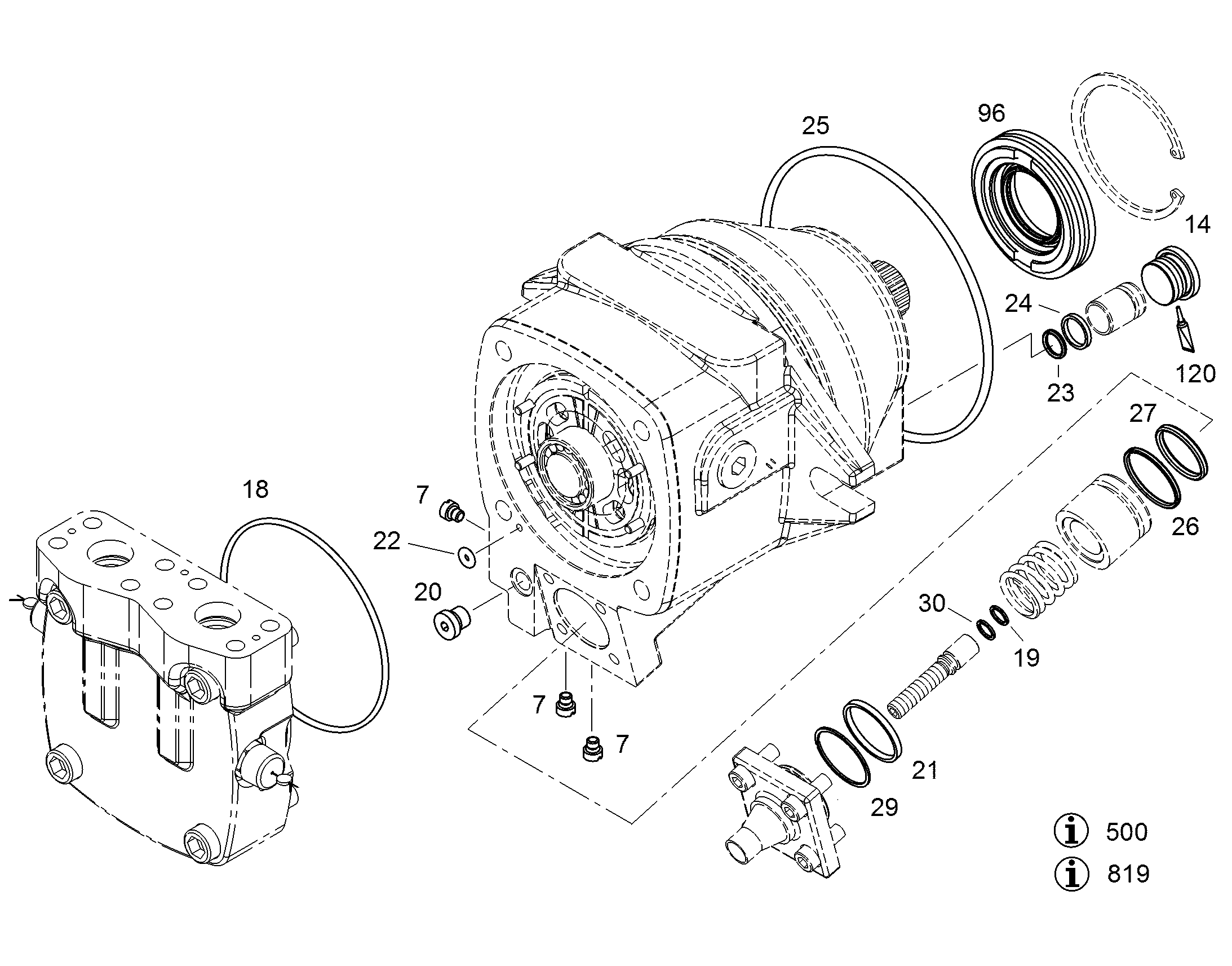 УПЛОТНИТЕЛЬНОЕ КОЛЬЦО ISO 3601-1 196,22X5,33 7380530 LIEBHERR