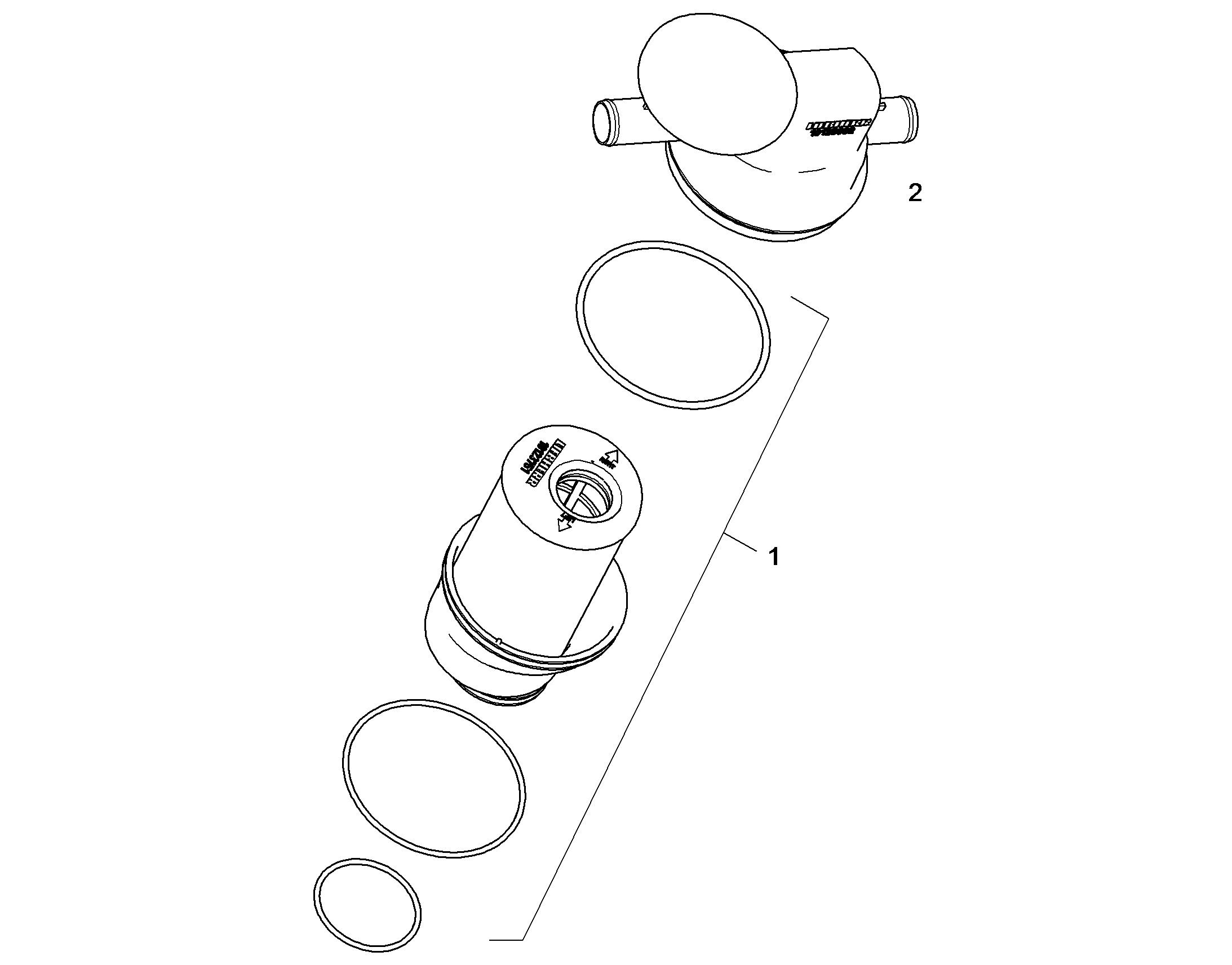 ФИЛЬТРУЮЩИЙ ЭЛЕМЕНТ 4µm 11356726 LIEBHERR