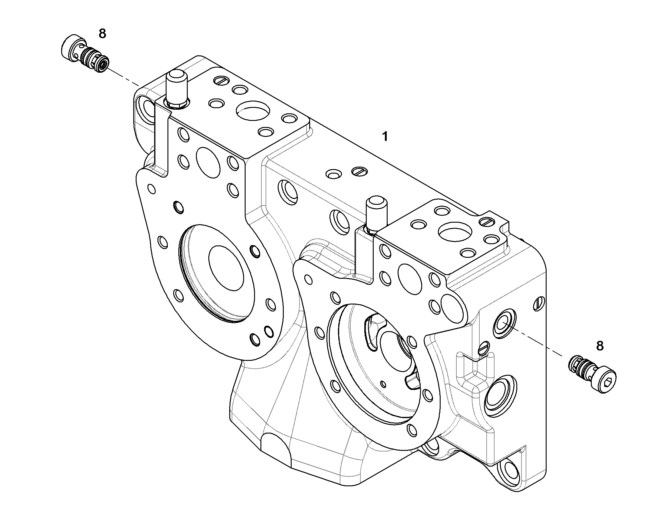 RK TERMINAL BOARD PRE-ASSEMBLY NG 165 (D) 10143049 LIEBHERR