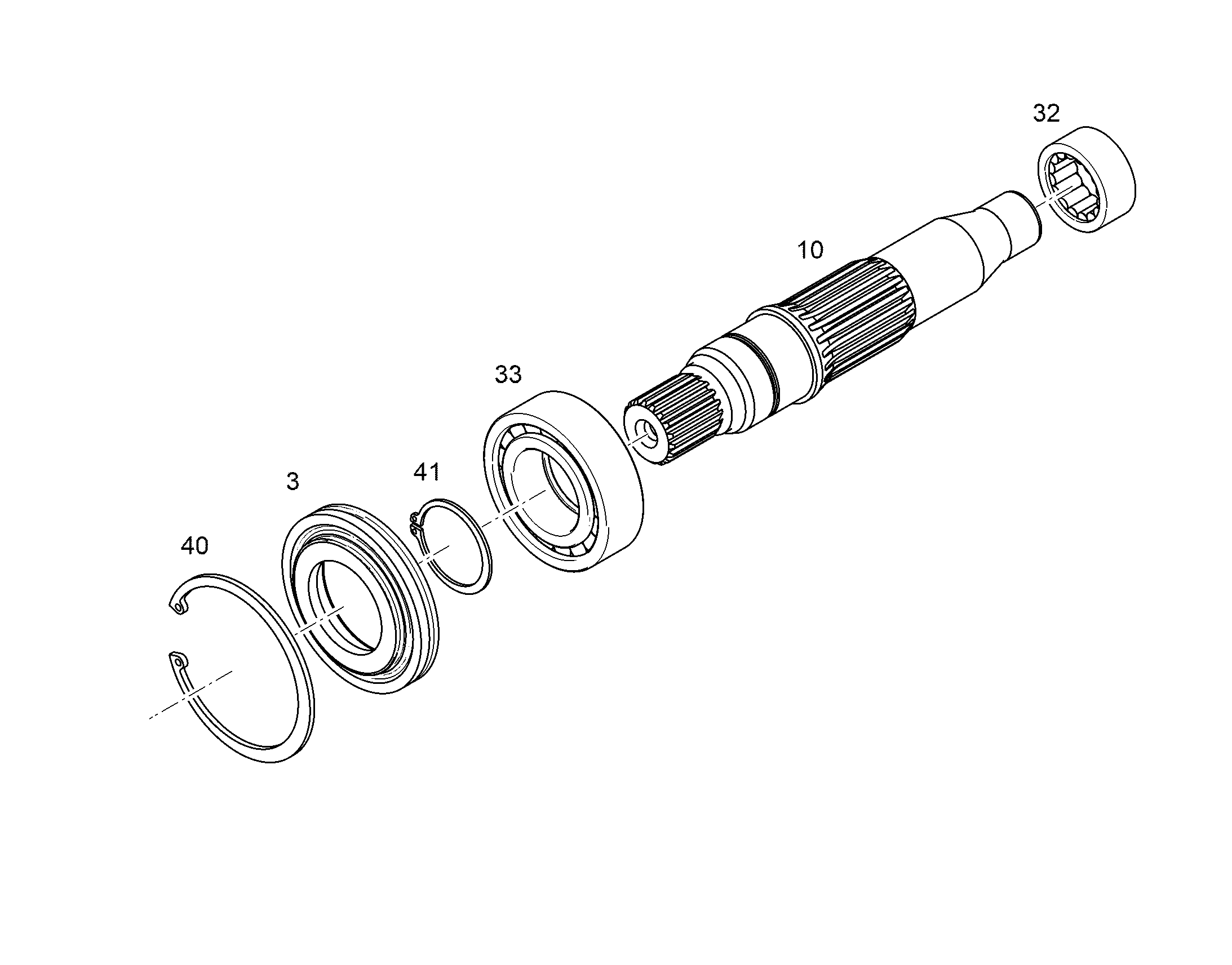 ЗАПОРНОЕ КОЛЬЦО ПРЕДСОБР NG 090-107 12880152 LIEBHERR