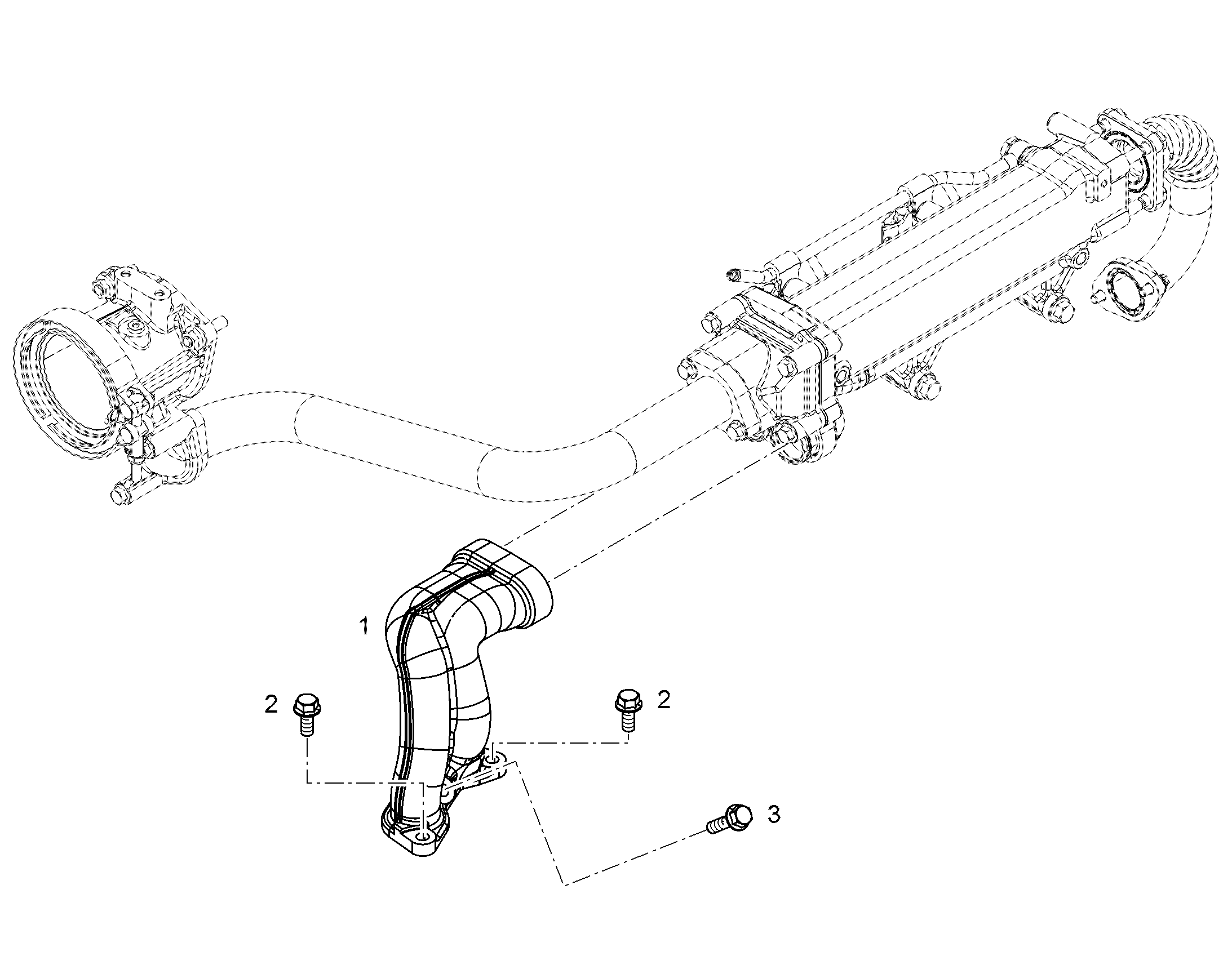 КОЛЛЕКТОР ВОДЯНОЙ 10145295 LIEBHERR
