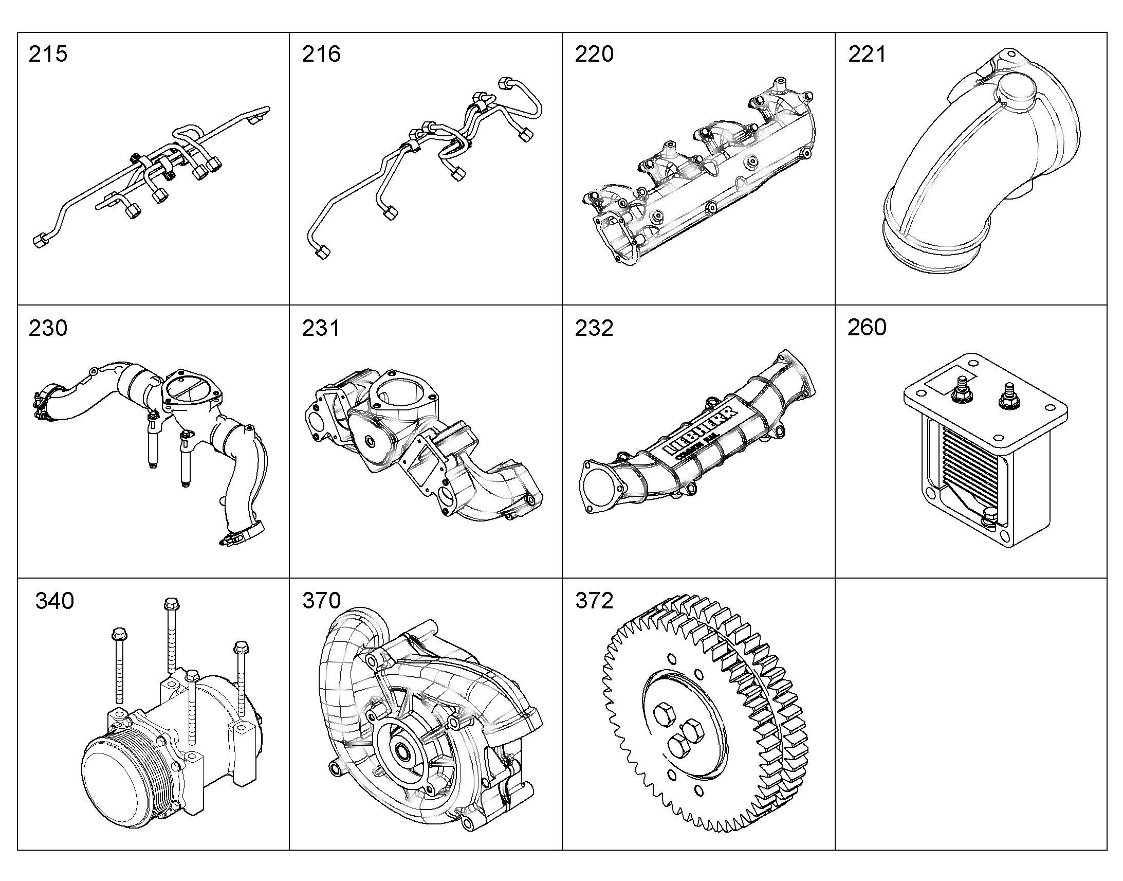 ЛИНИЯ СОЕДИНИТЕЛЬНАЯ, МОНТАЖ 10151366 LIEBHERR