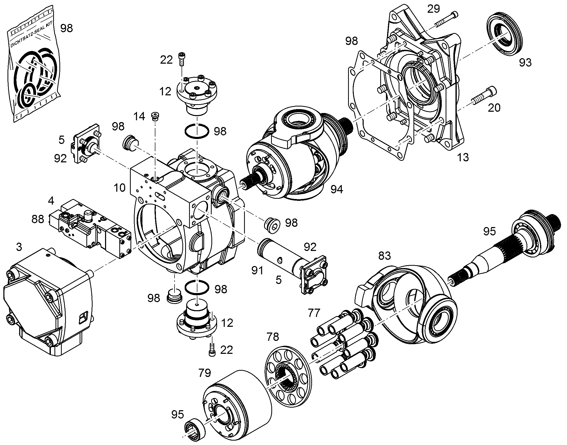 КЛАПАН РЕГУЛИРОВОЧНЫЙ EHR 10133059 LIEBHERR