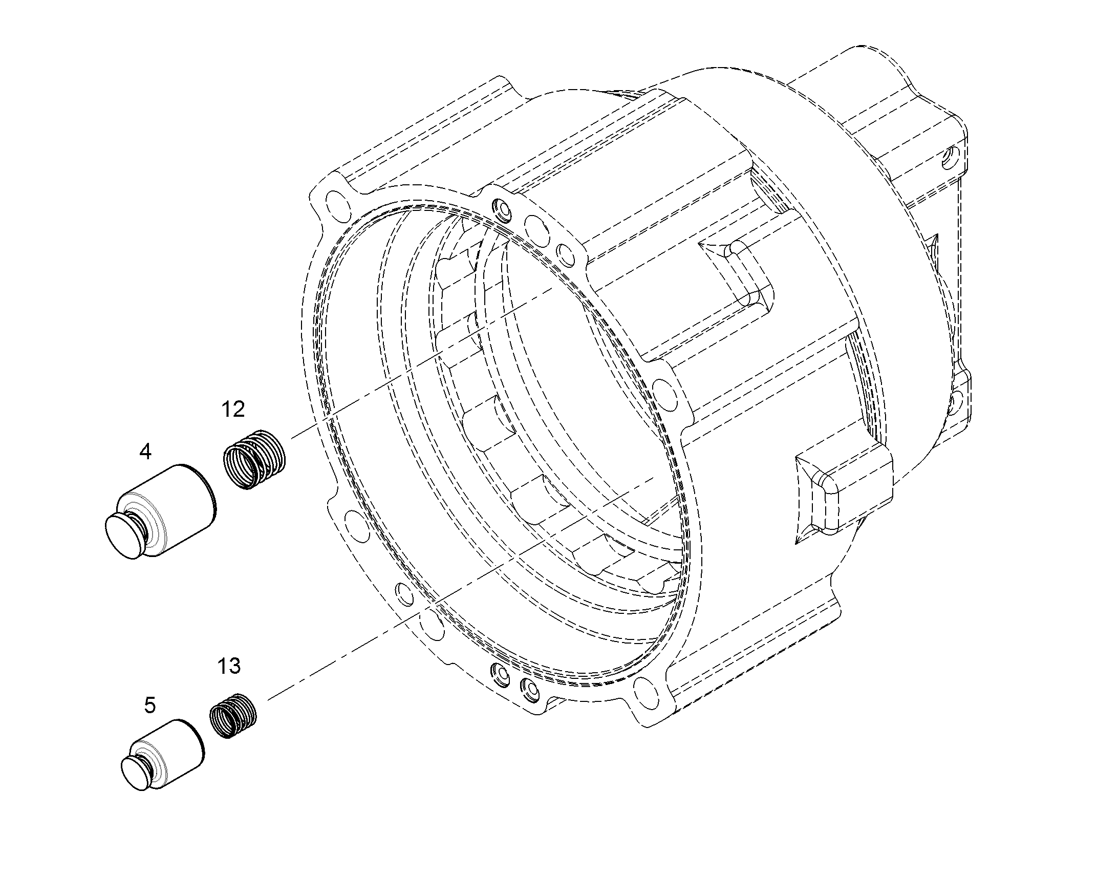 ПОРШЕНЬ РЕГУЛИРУЮЩИЙ NG 085 (C) 10132289 LIEBHERR