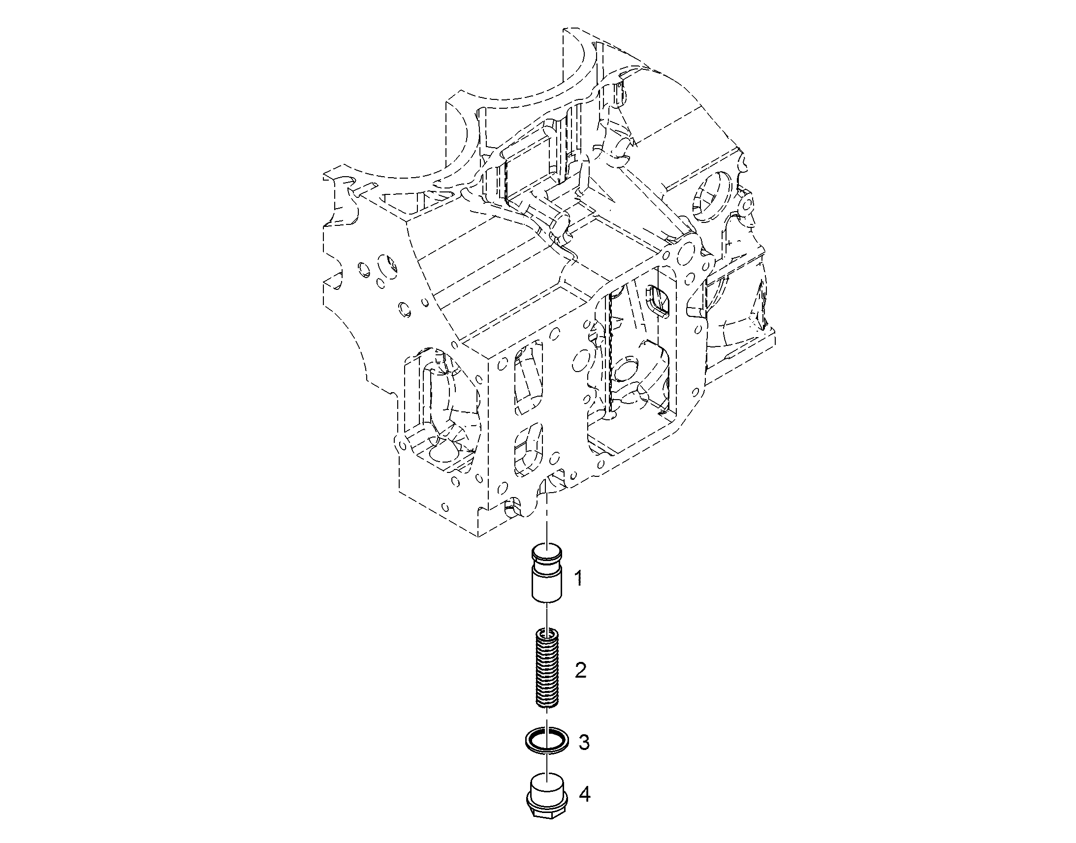 Прижимная пружина 2,8X13,2X78 10443072 LIEBHERR