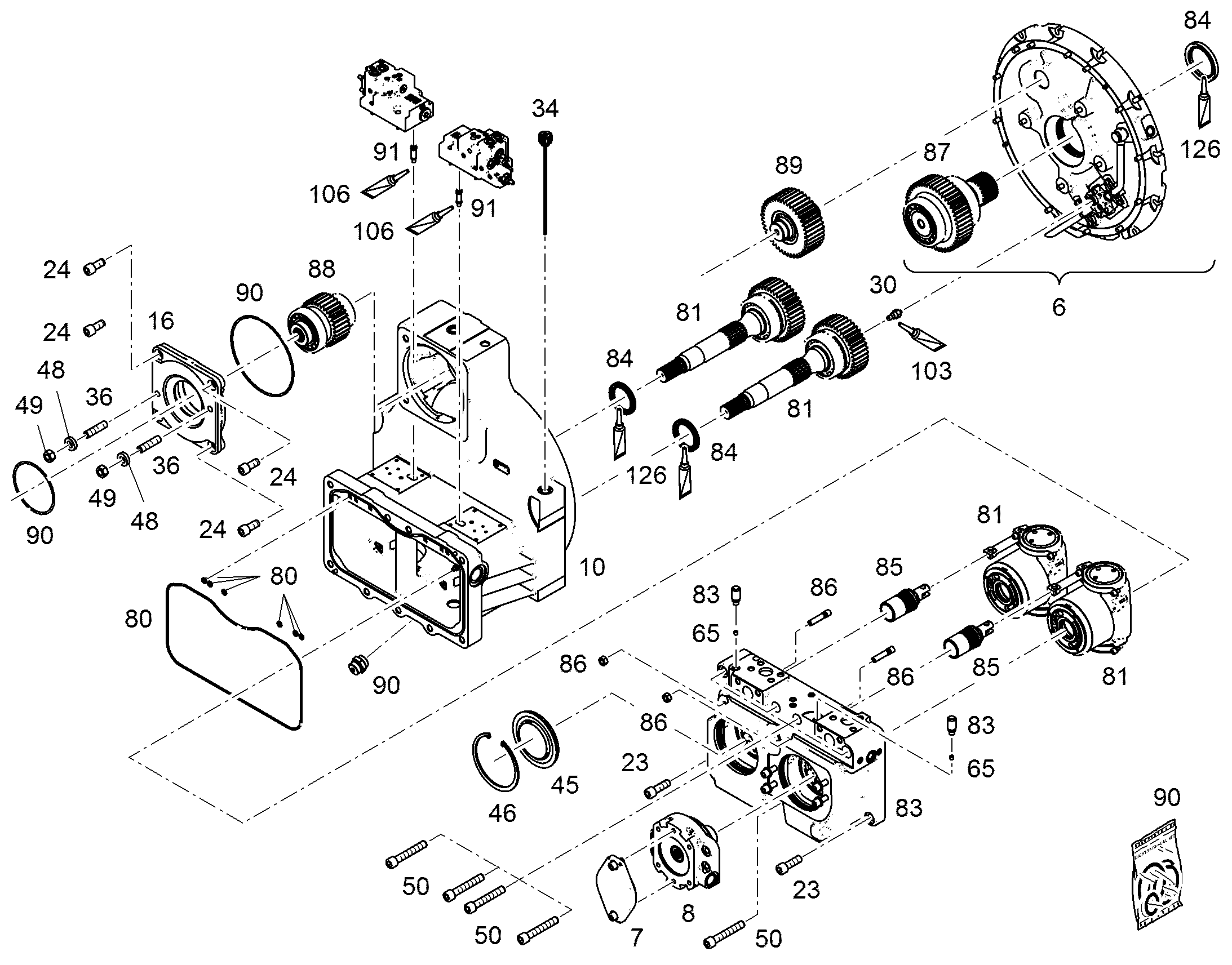 БОЛТ С ЦИЛИНДР. ГОЛОВК. ISO 4762 M16X50 10.9 4900975 LIEBHERR