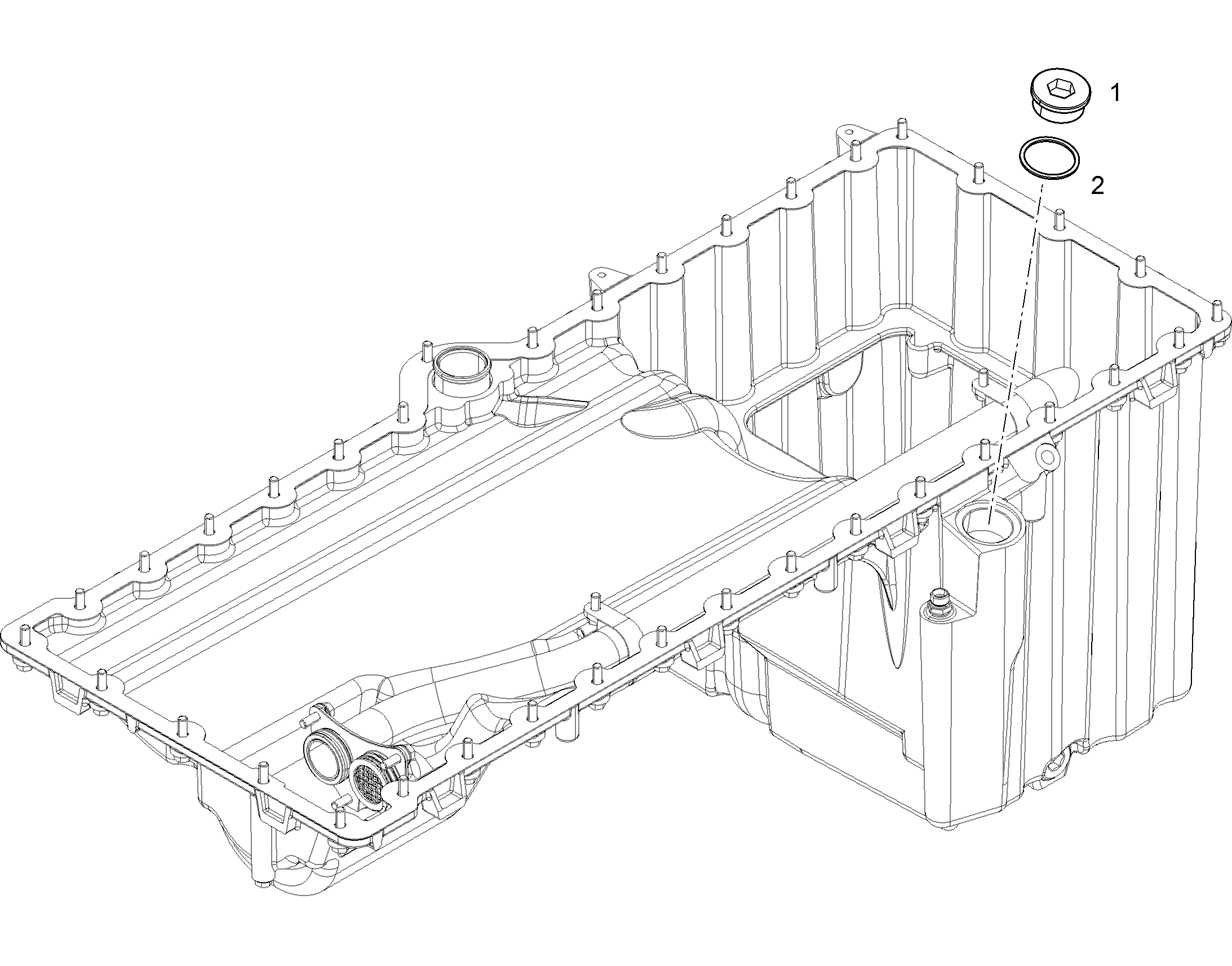 ЗАГЛУШКА РЕЗЬБОВАЯ DIN 908 M45X1,5 ST A3C 404101008 LIEBHERR