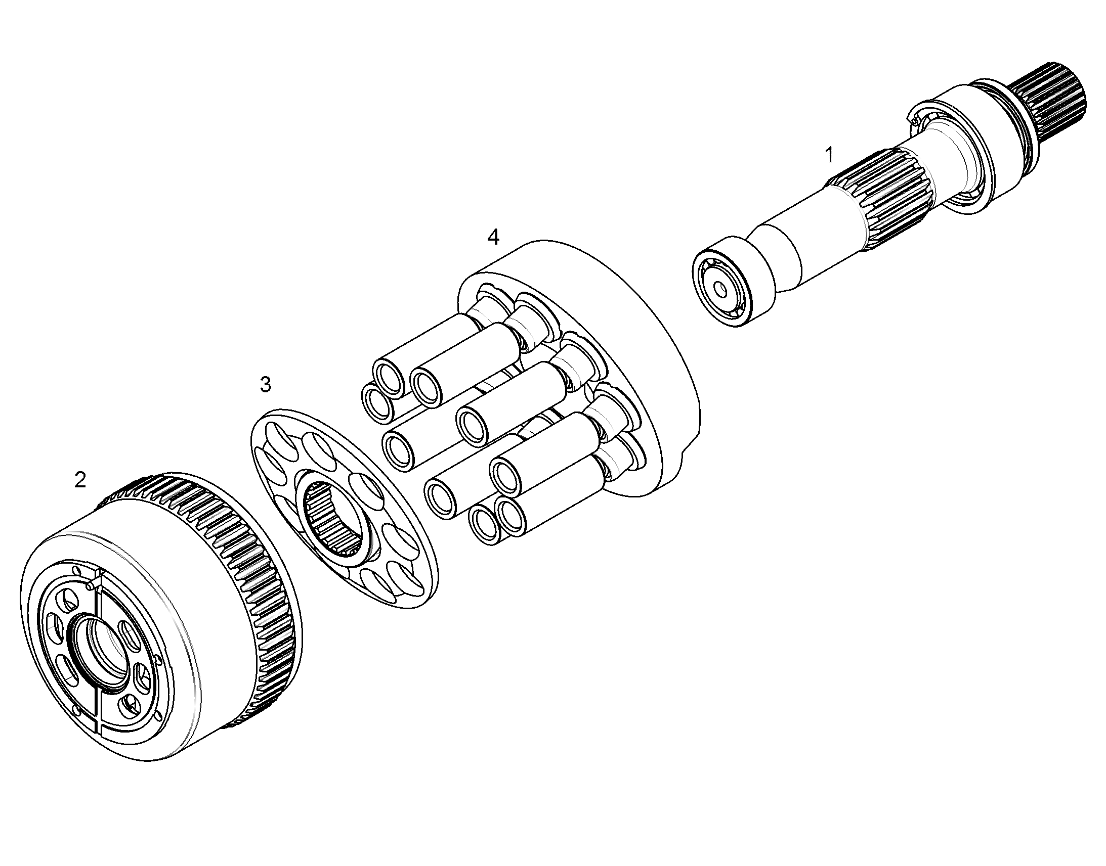 РЕМОН.КОМПЛ.РЕГУЛЯТОРА РАСХОДА NG 085 (C) 10136588 LIEBHERR